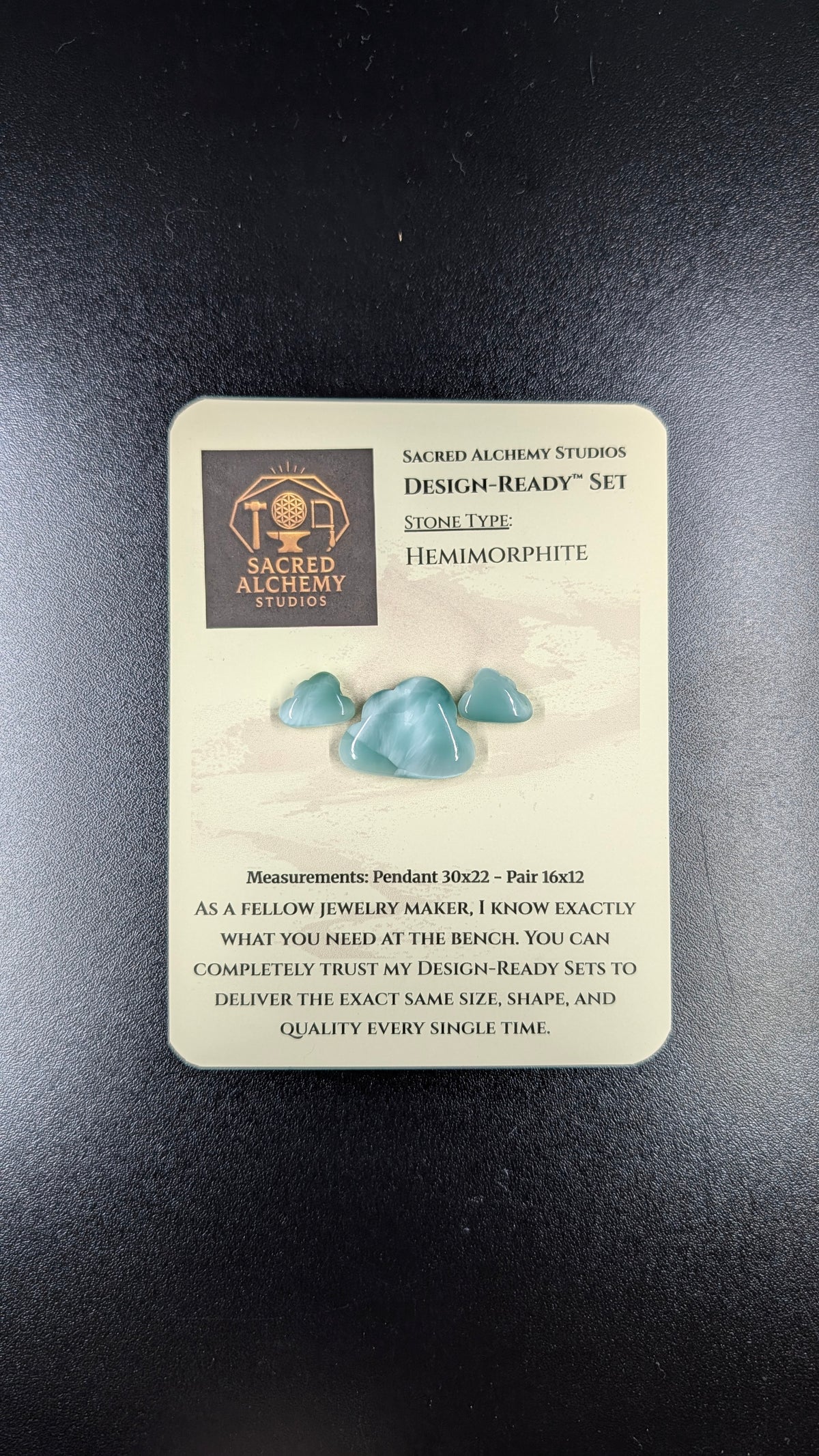 Cloud Shape - Hemimorphite - Design-Ready™ Set
