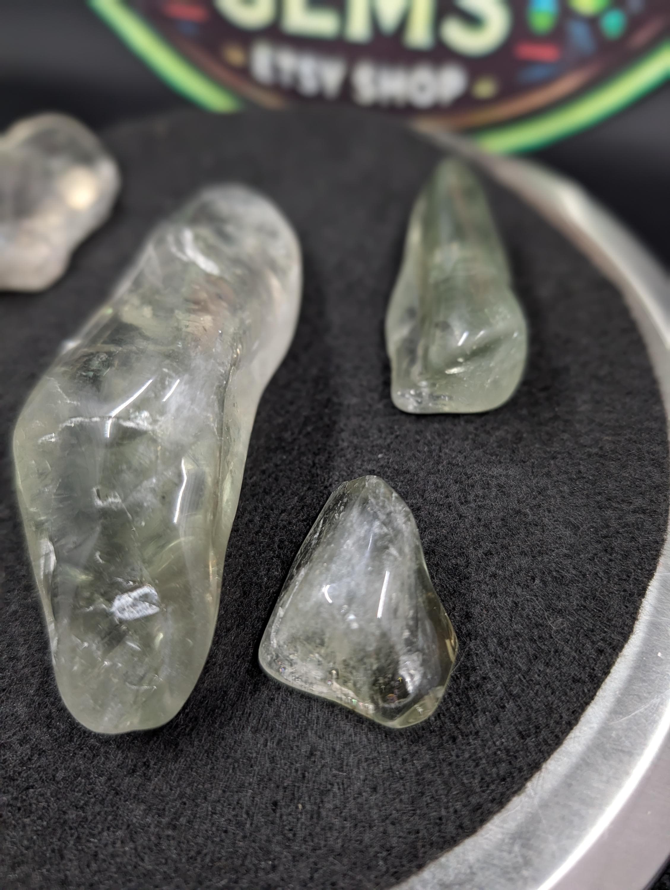 Prasiolite – Brazil – Montezuma, Minas Gerais – 1 pc by Sacred Alchemy Studios