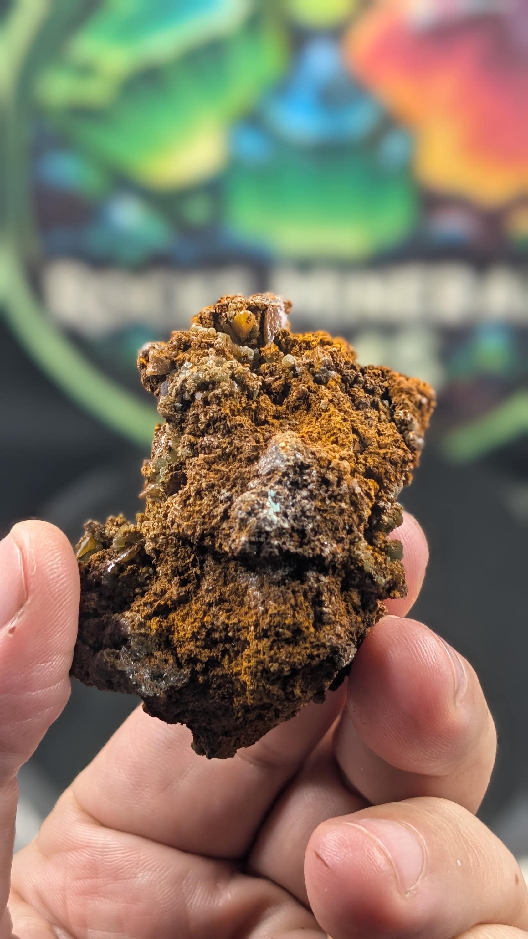 Wulfenite - Durango, Mexico – Ojuela Mine, Mapimí – Vintage Collection Piece - Rare UV Wulfenite by Sacred Alchemy Studios