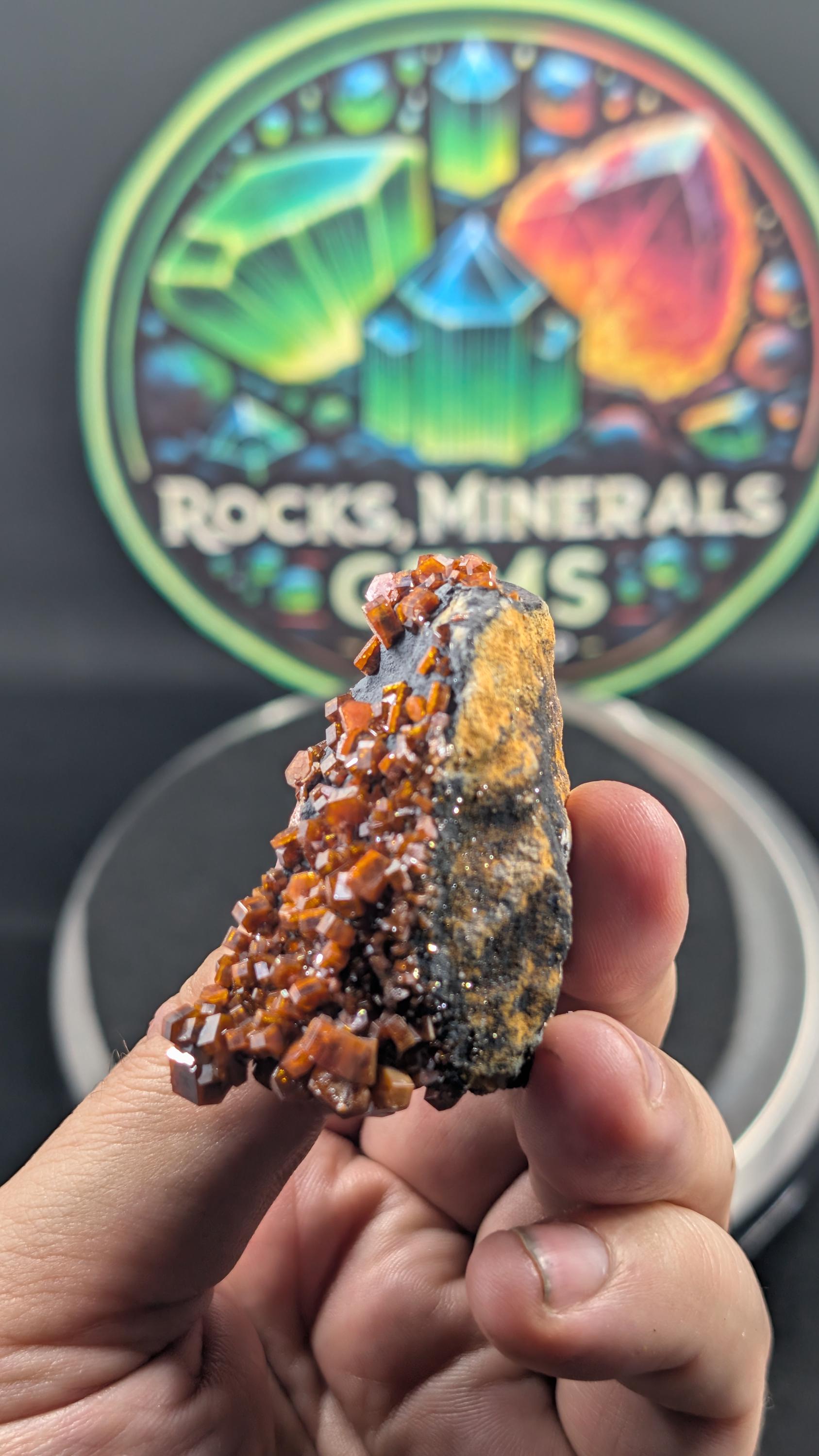 Vanadinite - Morocco - Mibladen by Sacred Alchemy Studios