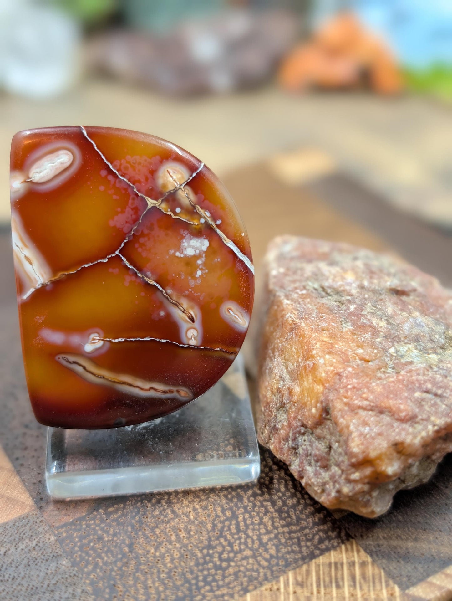 Carnelian -  Morocco  - 1 pc Cabochon