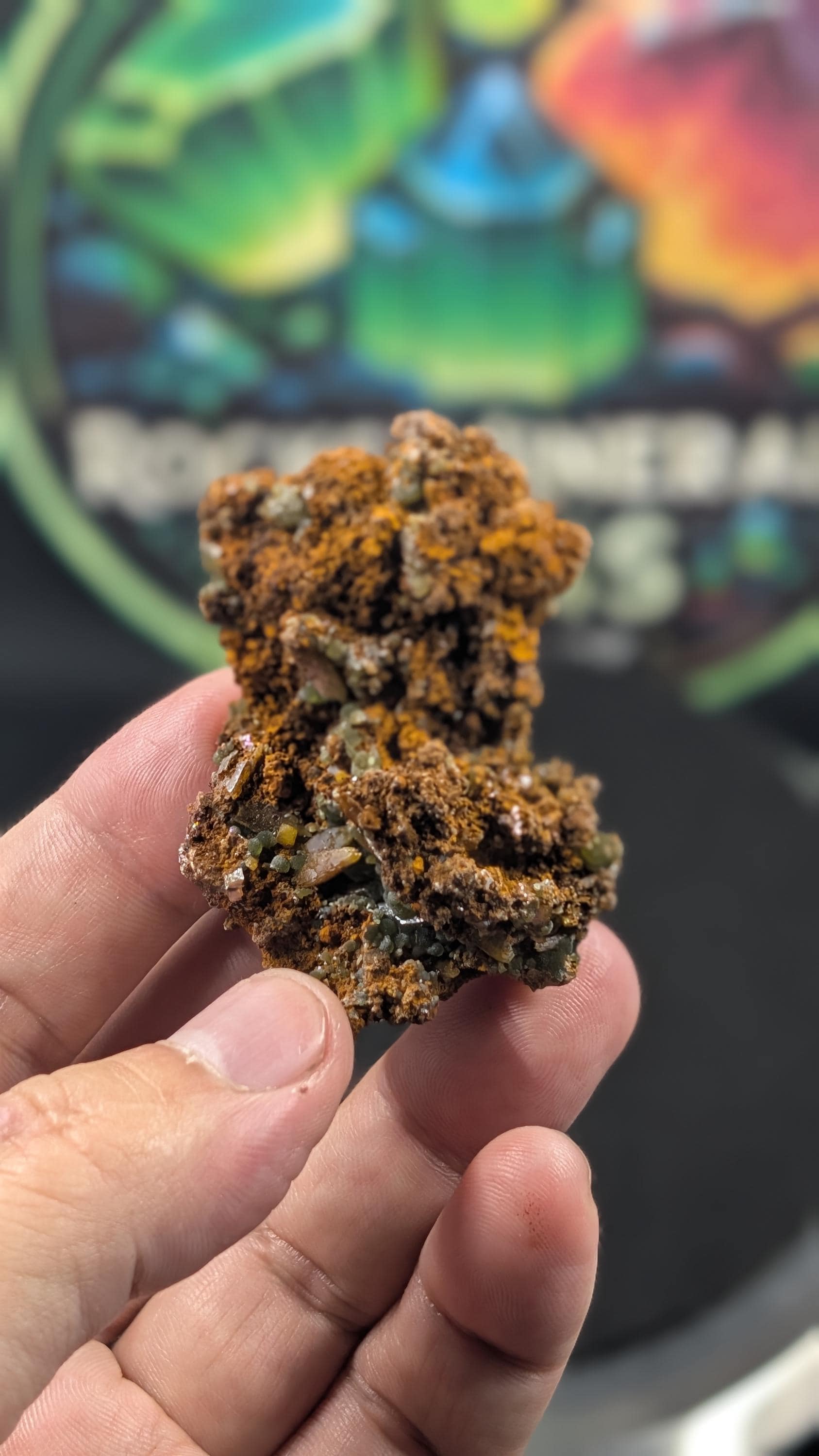Wulfenite - Durango, Mexico – Ojuela Mine, Mapimí – Vintage Collection Piece - Rare UV Wulfenite by Sacred Alchemy Studios