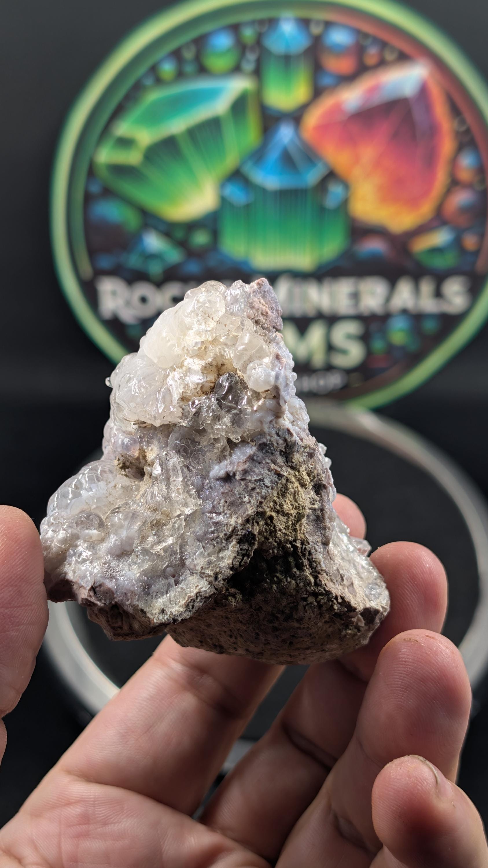 Hyalite Opal - Mexico - San Felipe - UV by Sacred Alchemy Studios