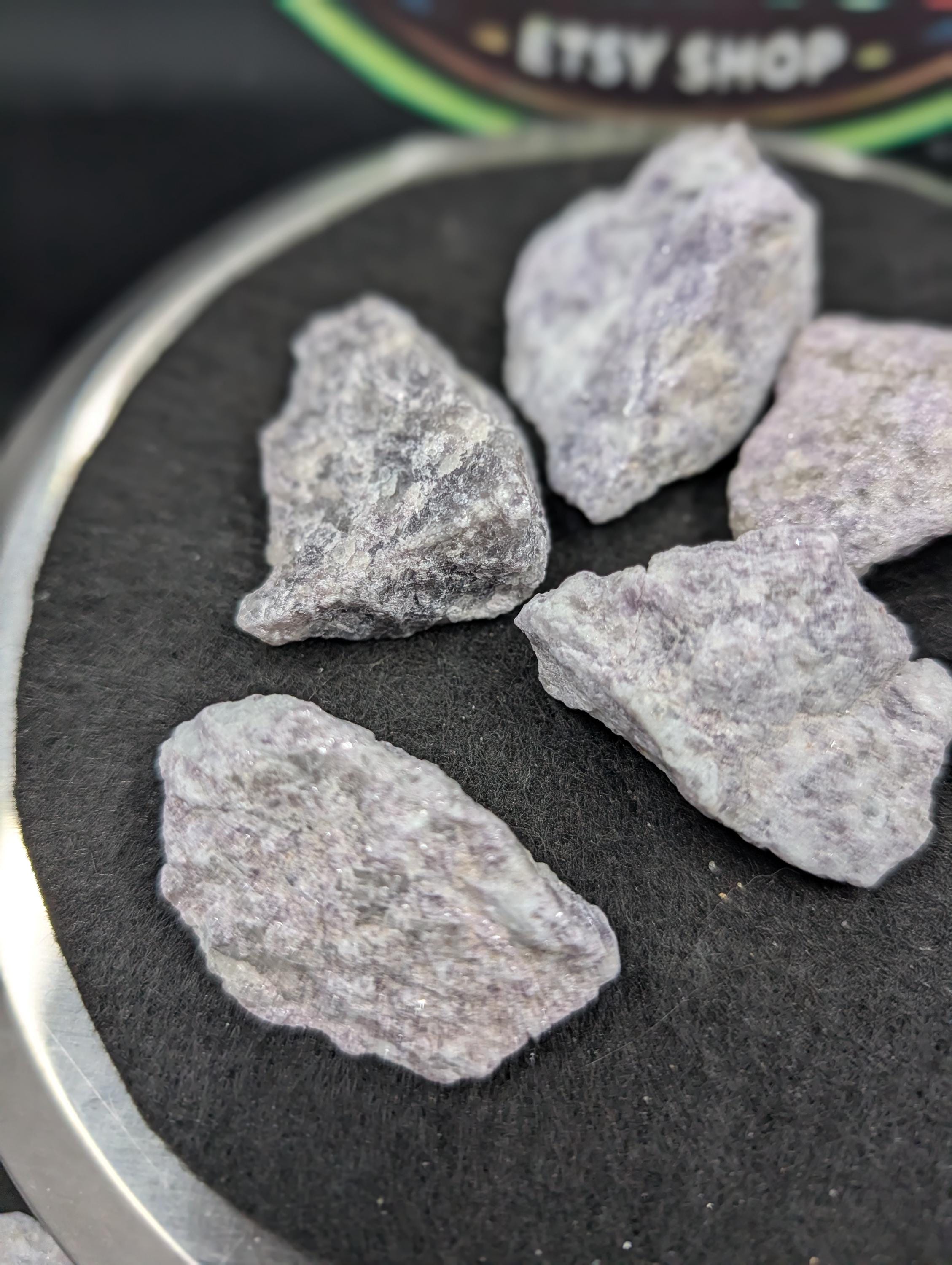 Lepidolite - India - Small Pieces - 100g lot - Soft Purple Mica Shimmer by Sacred Alchemy Studios