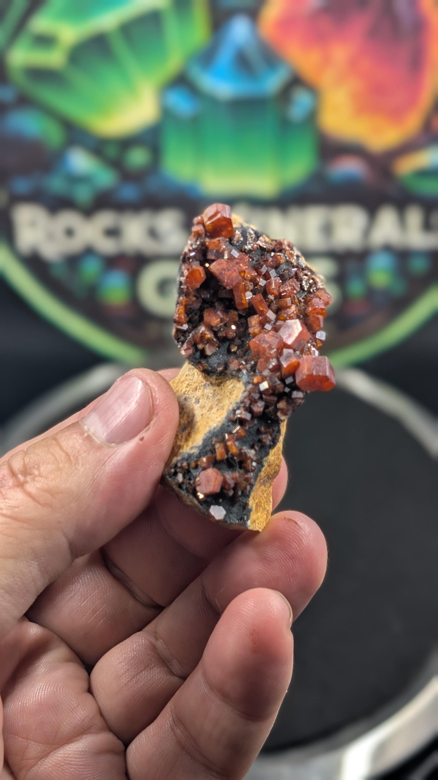 Vanadinite - Morocco - Mibladen