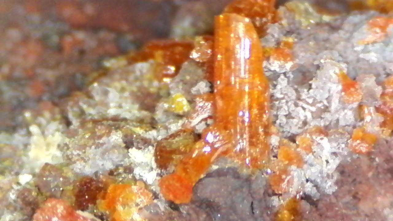 Vanadinite - Morroco - Mibladen by Sacred Alchemy Studios