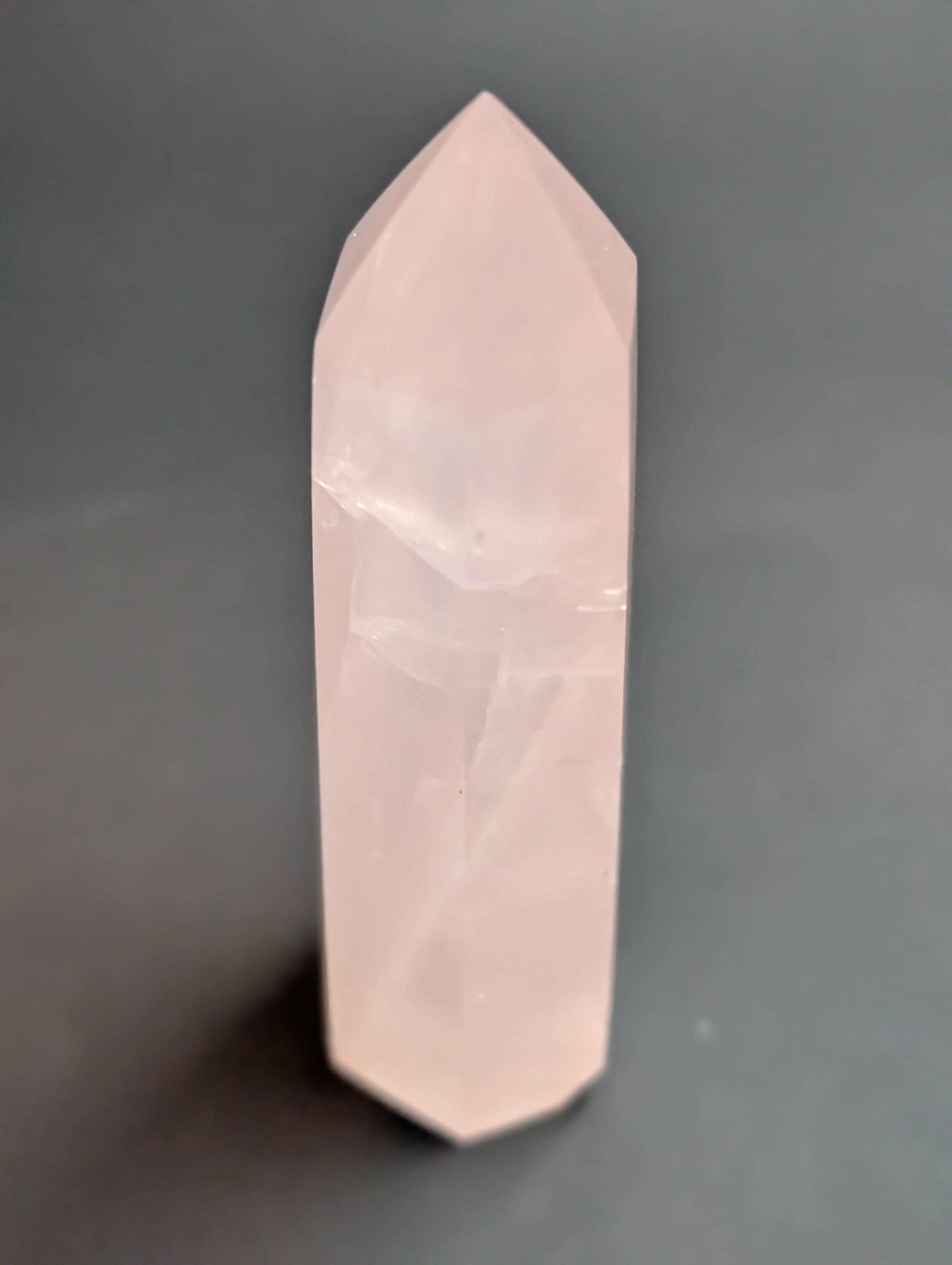 Rose Quartz Tower – Sourced from Namibia by Sacred Alchemy Studios