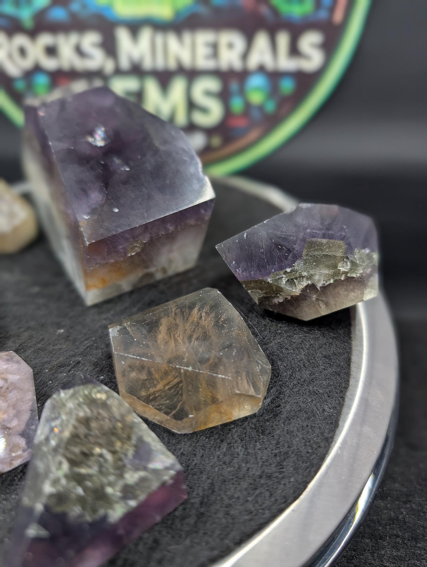 Fluorite - Phantom Fluorite - From Xianghualing Mines, China - 1 piece by Sacred Alchemy Studios