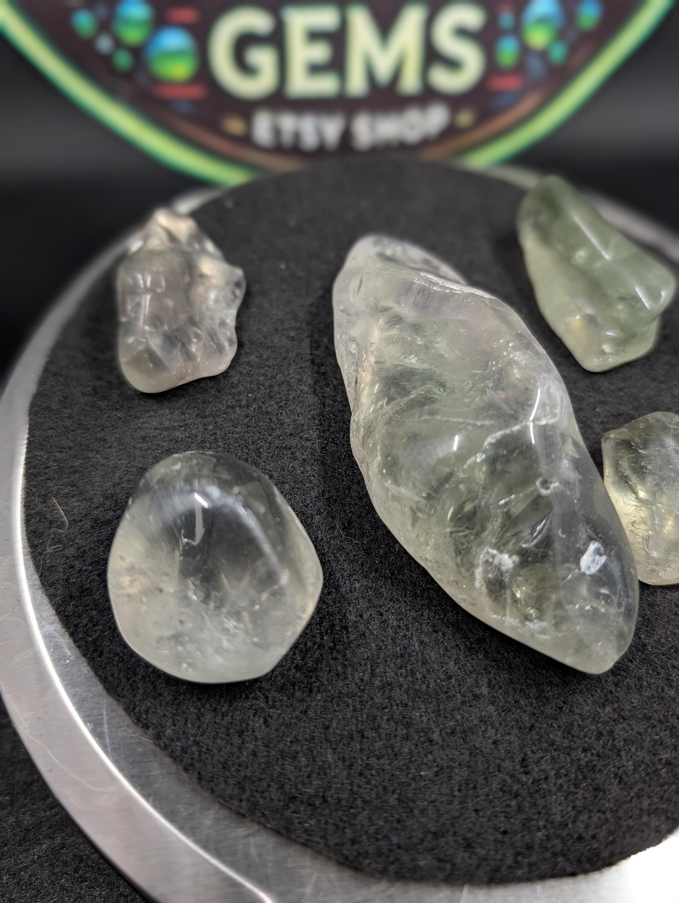Prasiolite – Brazil – Montezuma, Minas Gerais – 1 pc by Sacred Alchemy Studios