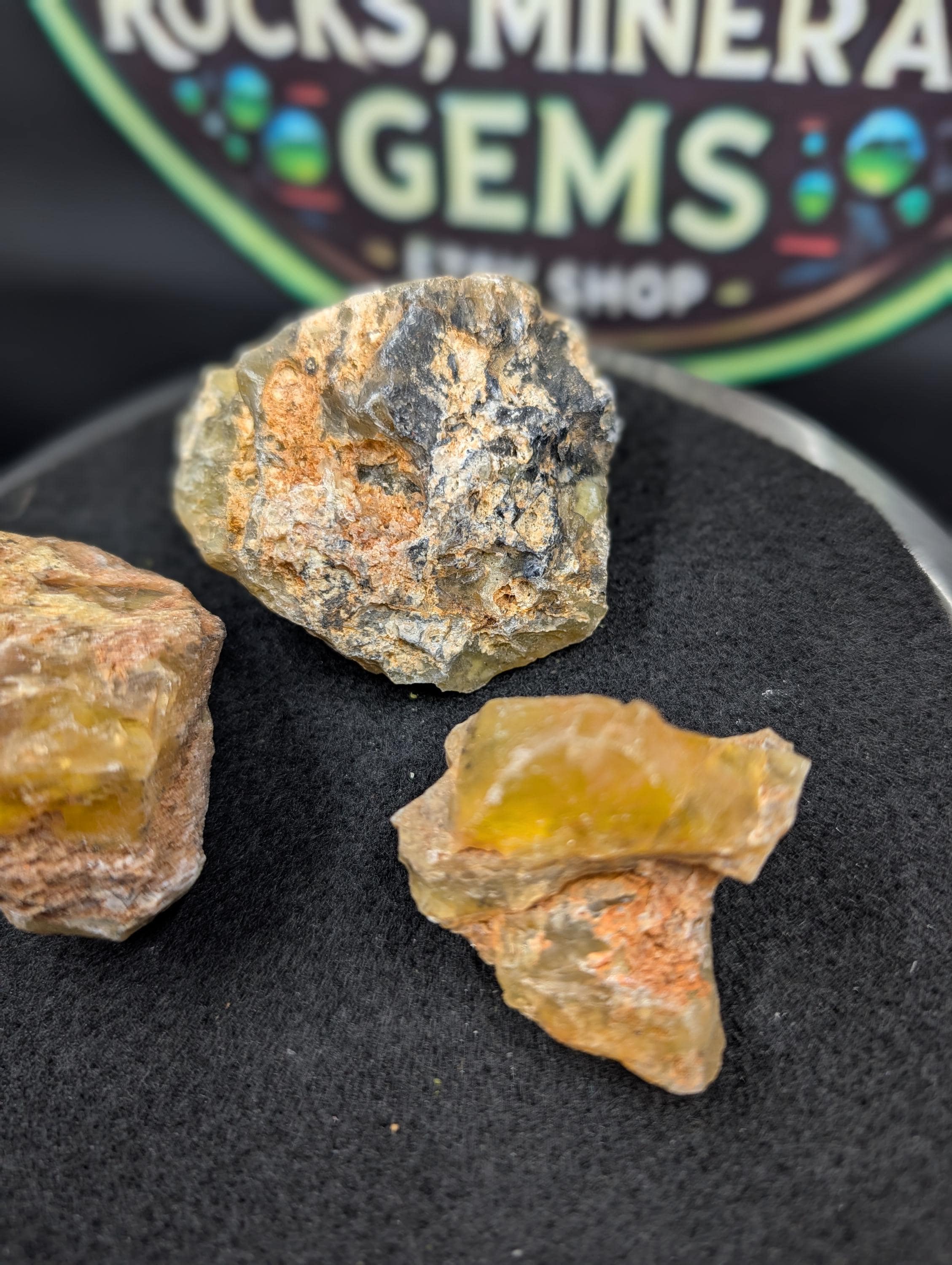 Yellow Opal – Natural Stone from Tanzania - 50g by Sacred Alchemy Studios