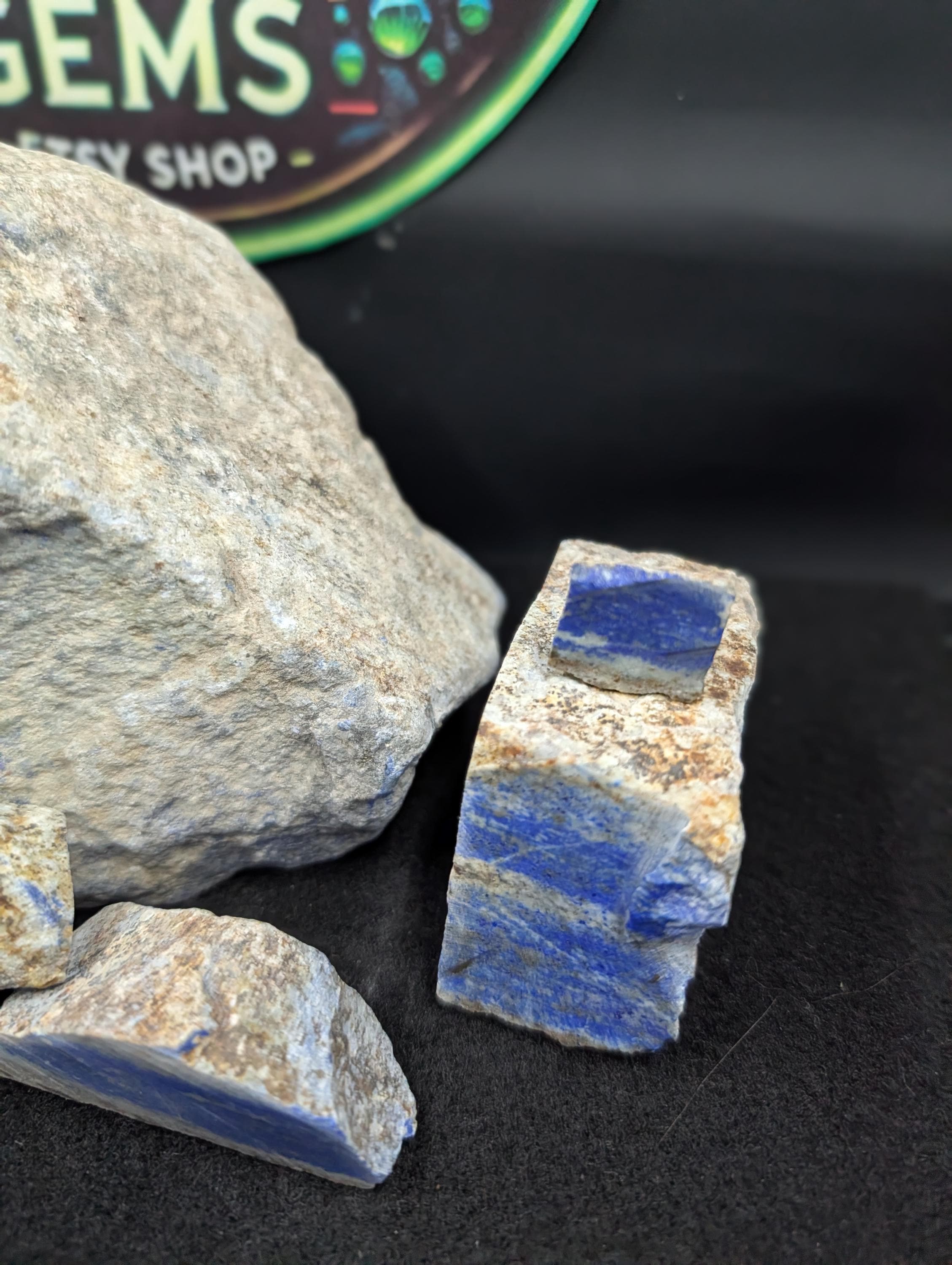 Lapis Lazuli – Afghanistan – Sar-e-Sang Mine - 450g by Sacred Alchemy Studios