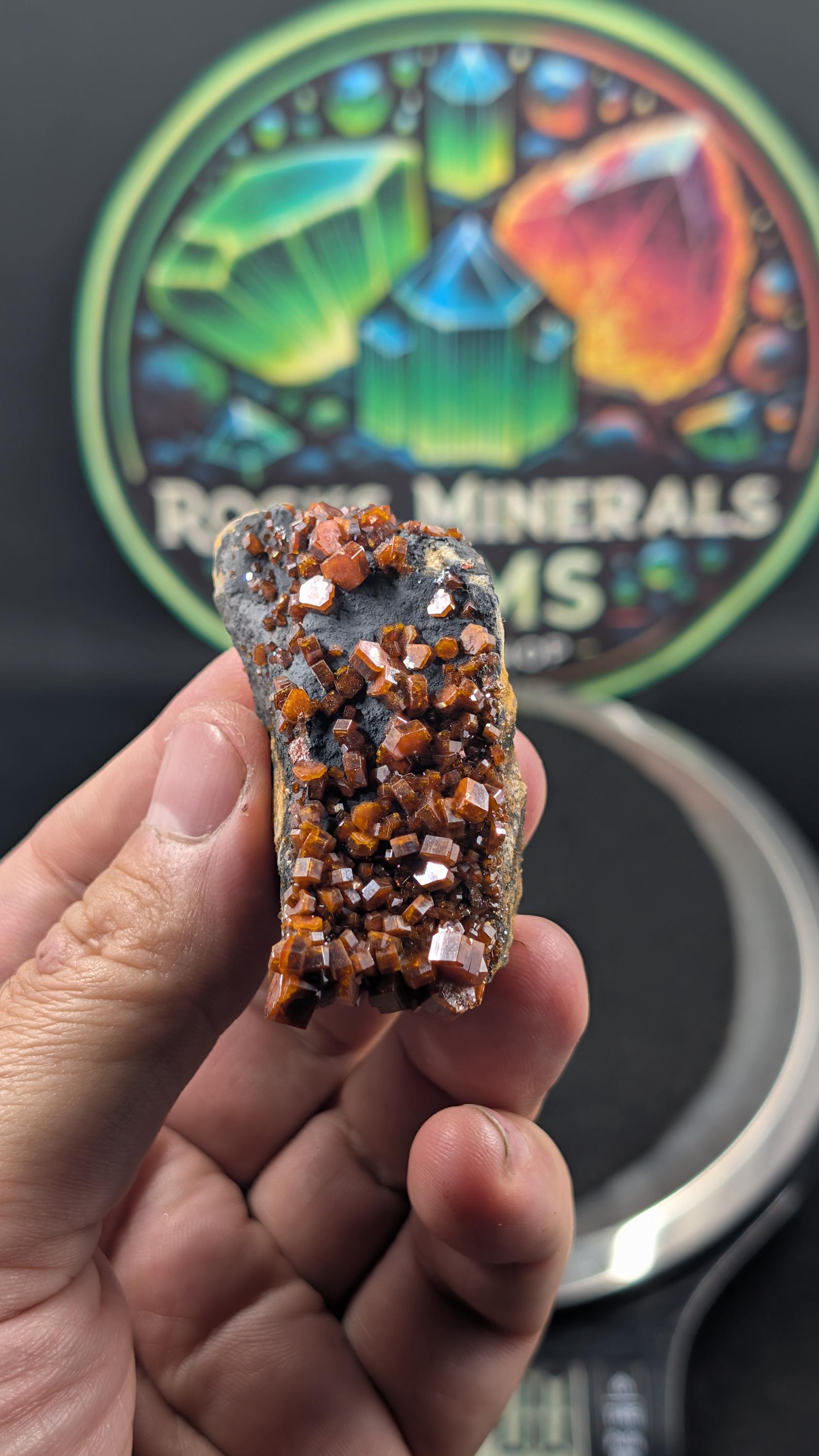 Vanadinite - Morocco - Mibladen by Sacred Alchemy Studios