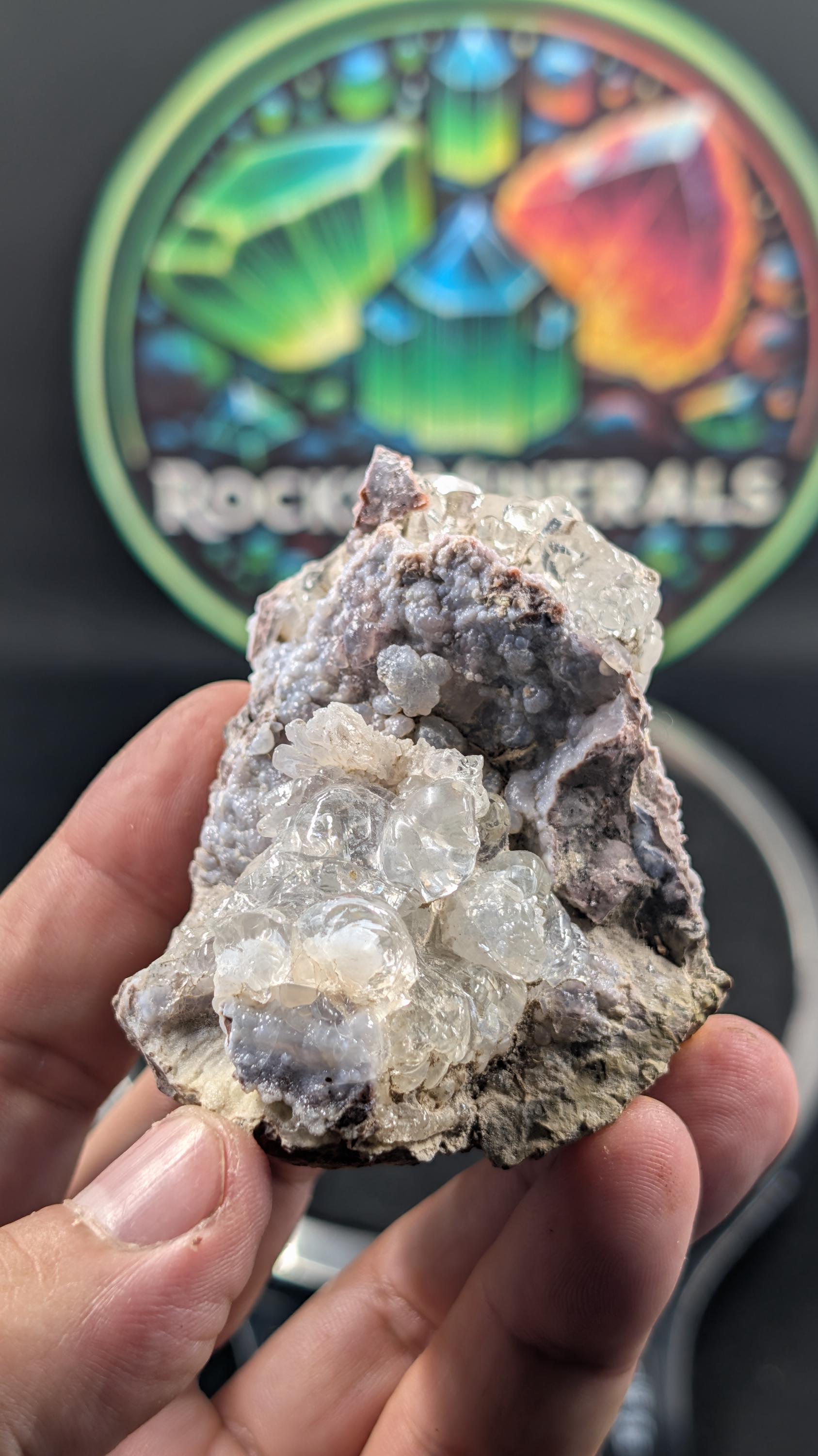 Hyalite Opal - Mexico - San Felipe - UV by Sacred Alchemy Studios