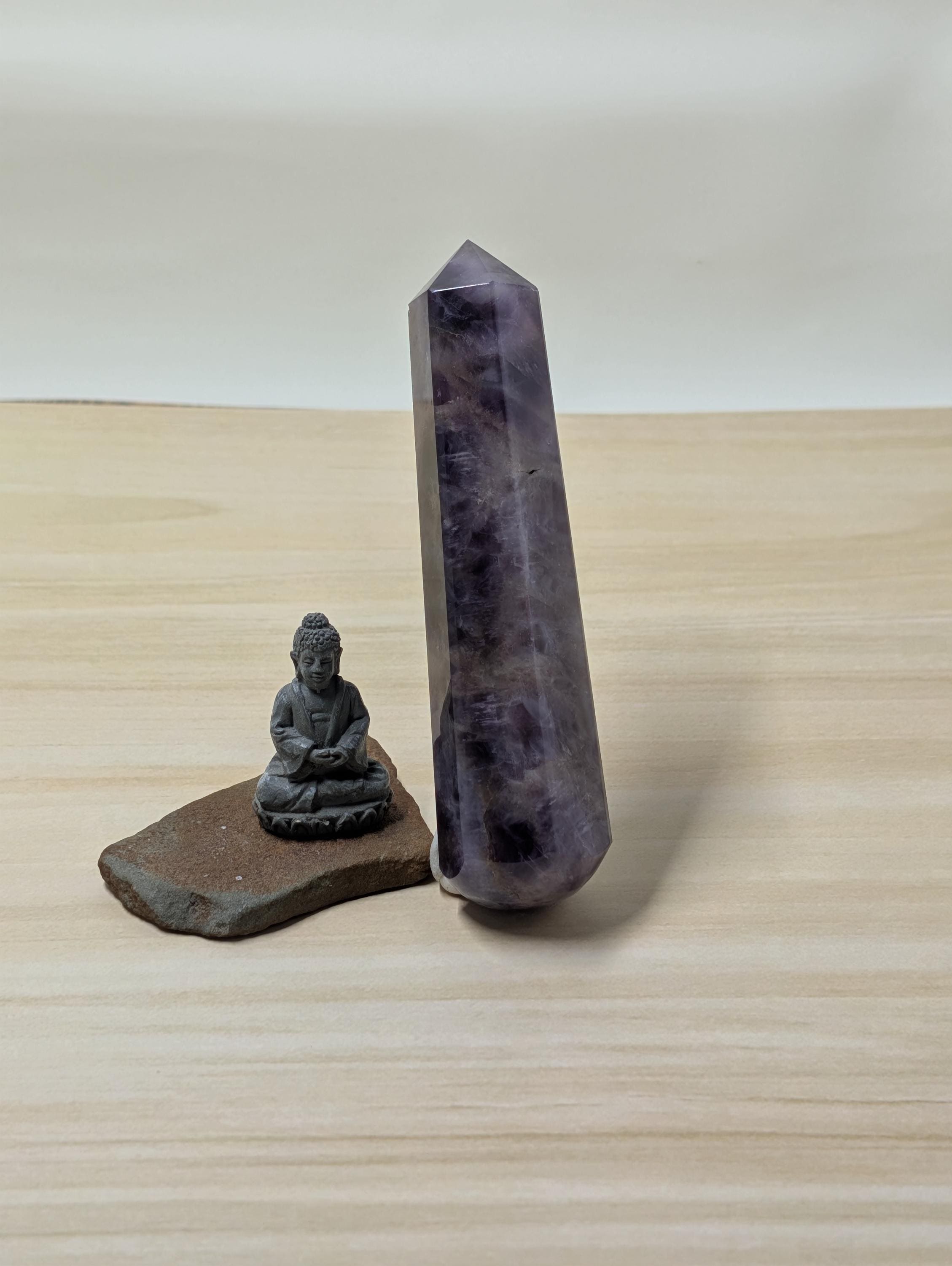 Amethyst Wand - Rwanda - Chevron Amethyst - Top Grade