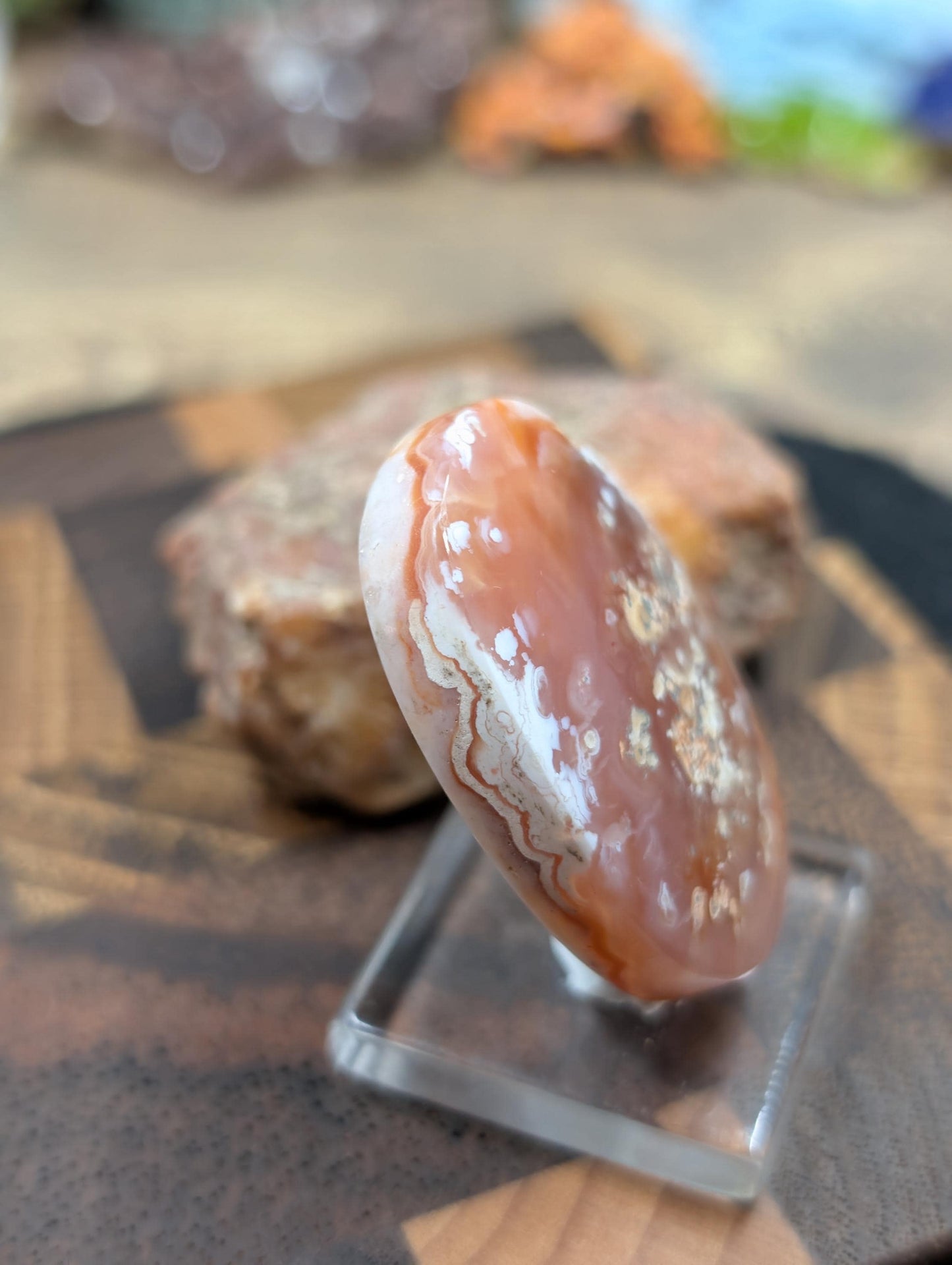 Carnelian -  Morocco  - 1 pc Cabochon