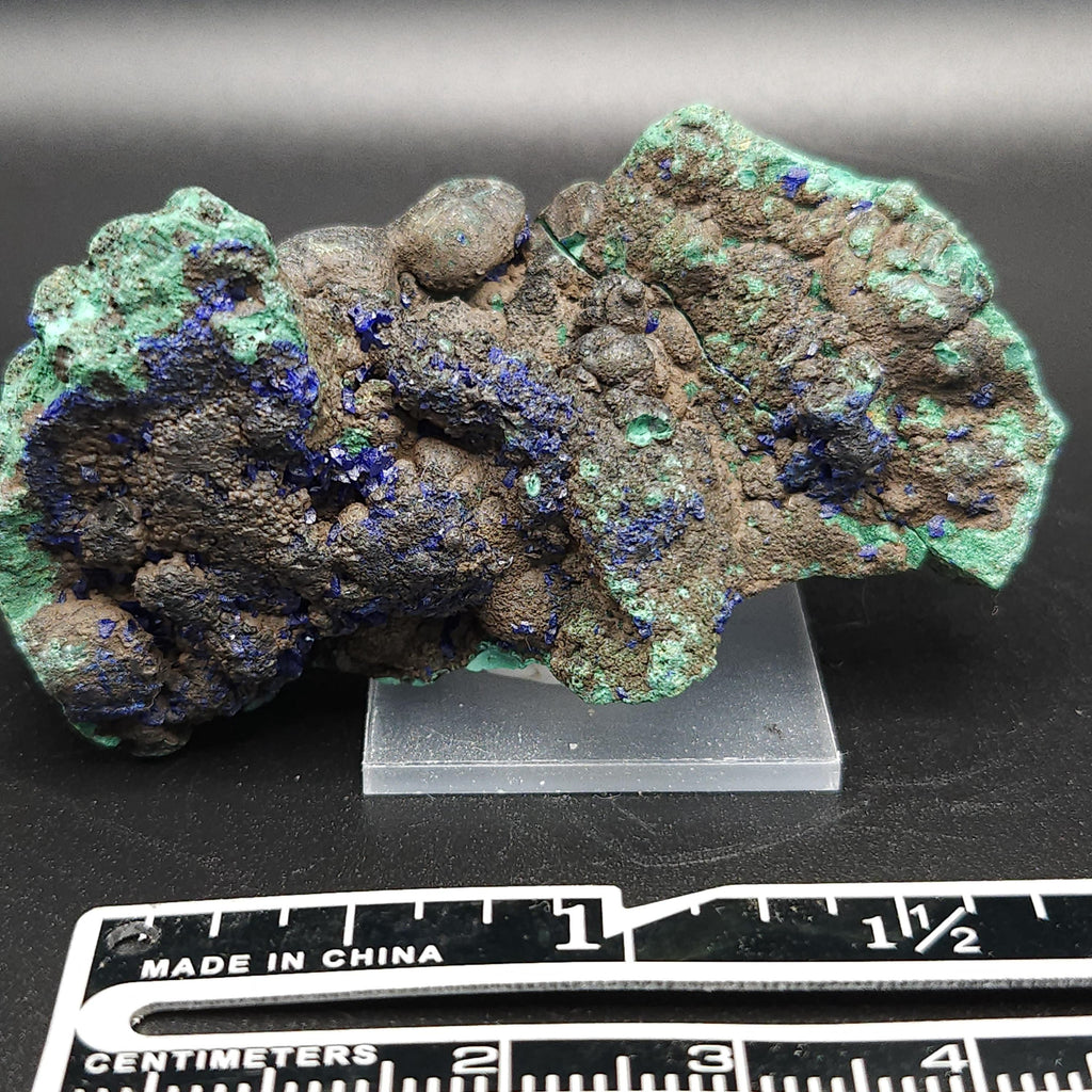 Azurite and Malachite – Morenci Mine, Greenlee County, Arizona
