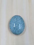 Amazonite Palm Stone - Mined in Pikes Peak, Colorado - Smooth Cabochon Finish