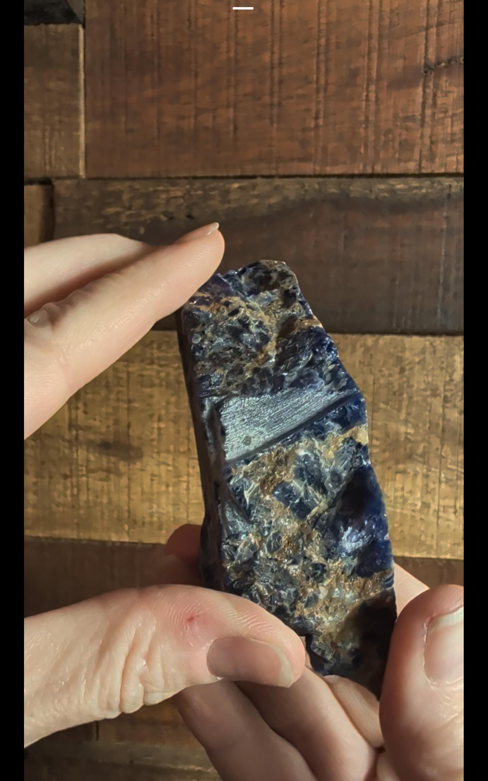 Sodalite – Namibia – 200 grams - Sunset Sodalite by Sacred Alchemy Studios