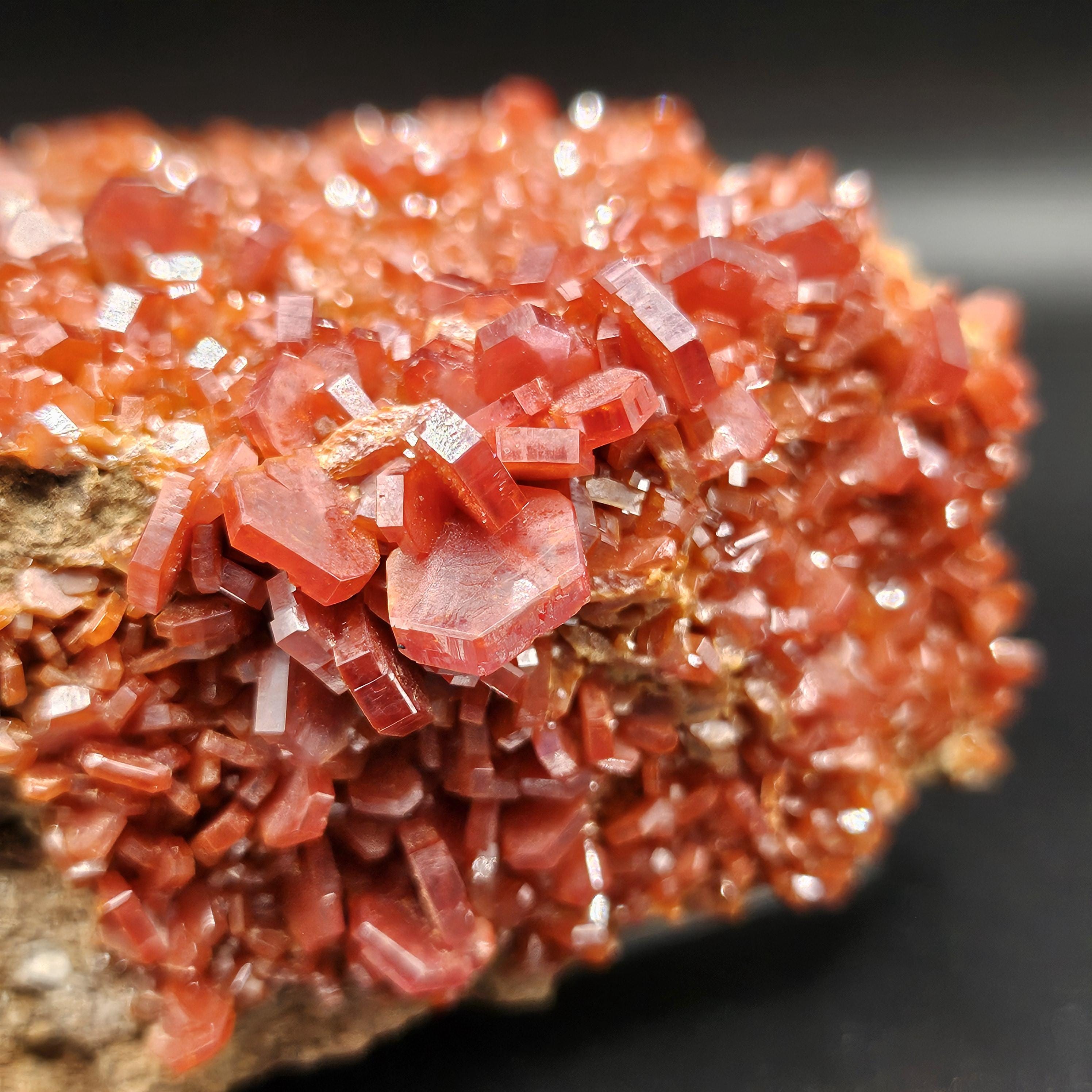 Vanadinite - Morocco - Mibladen - Extra-Large – Museum-Grade - 289 grams by Sacred Alchemy Studios