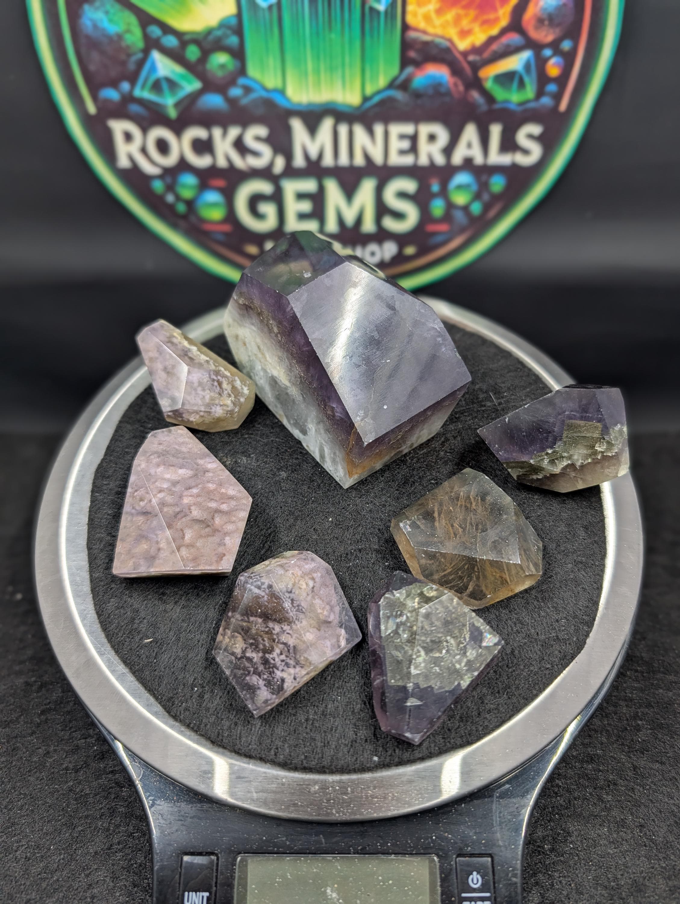 Fluorite - Phantom Fluorite - From Xianghualing Mines, China - 1 piece by Sacred Alchemy Studios