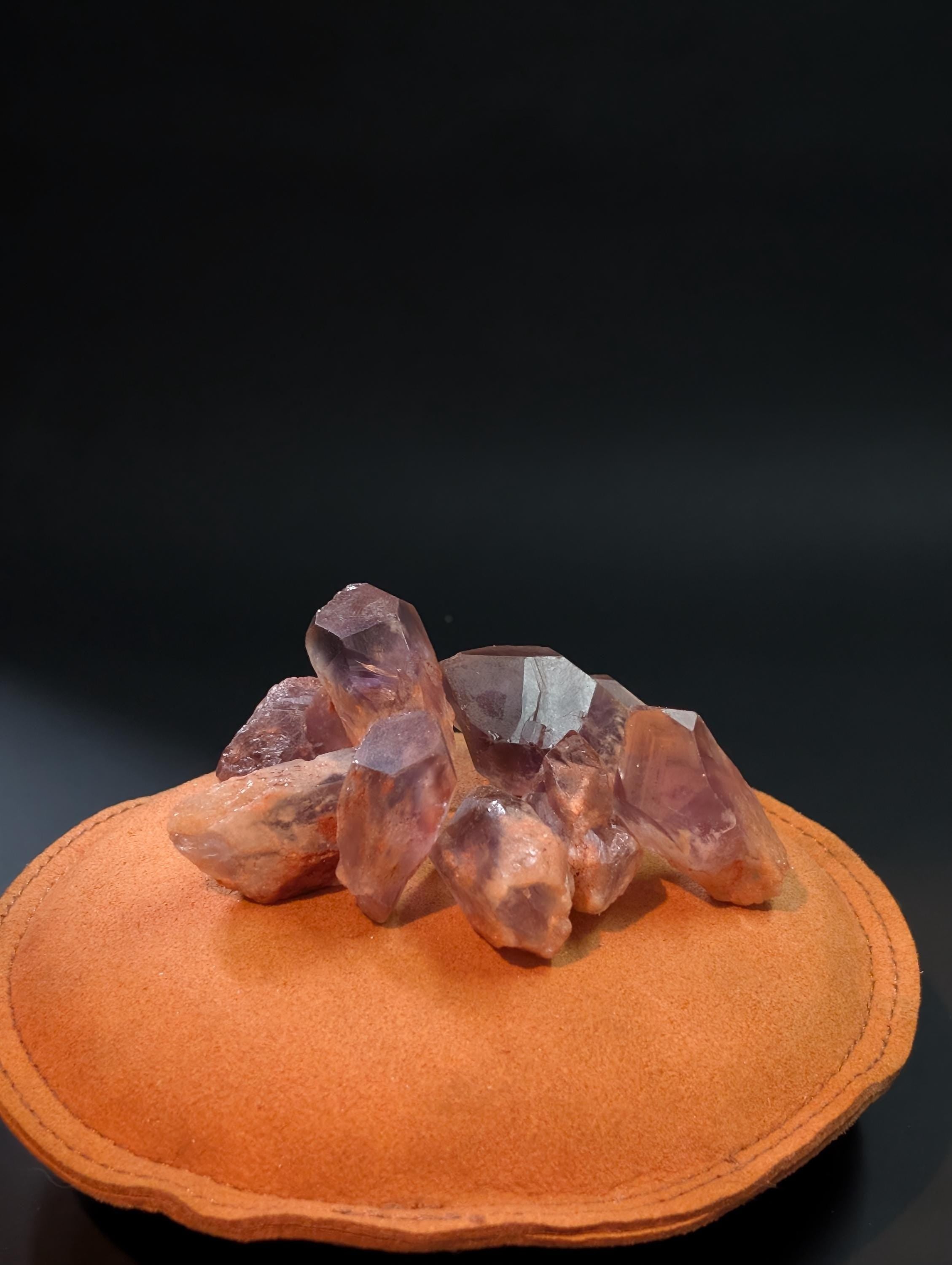 Amethyst - Rwandan Chevron - Scepter – Natural Purple and White Banding