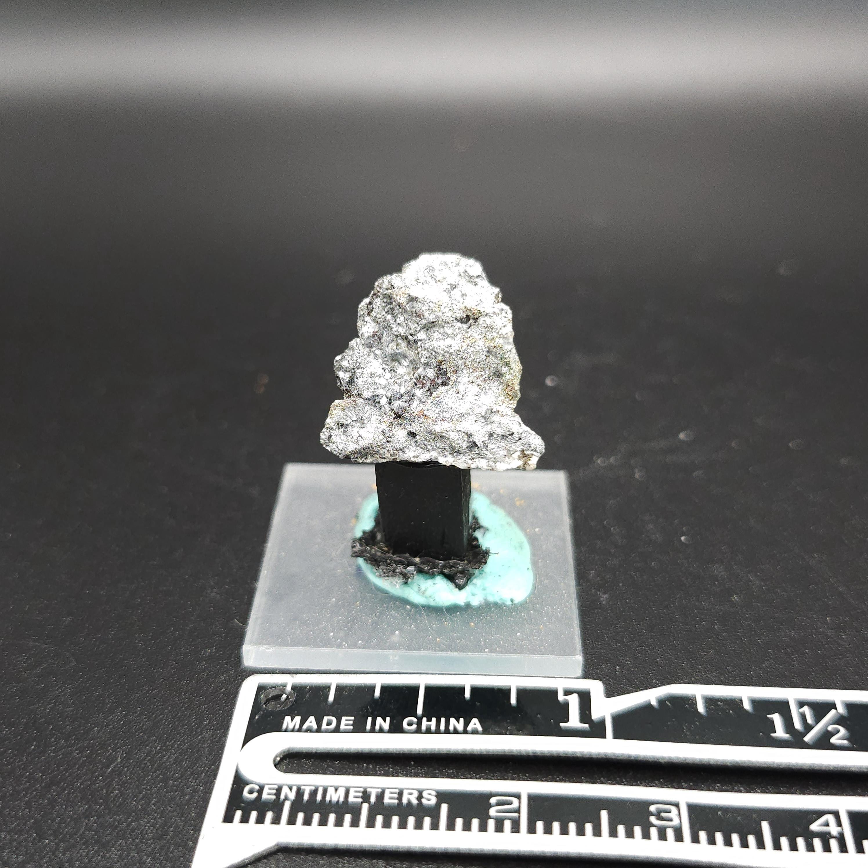 Pyrite with Micro Quartz Fibers – La-Nicollière Mine, Quebec by Sacred Alchemy Studios