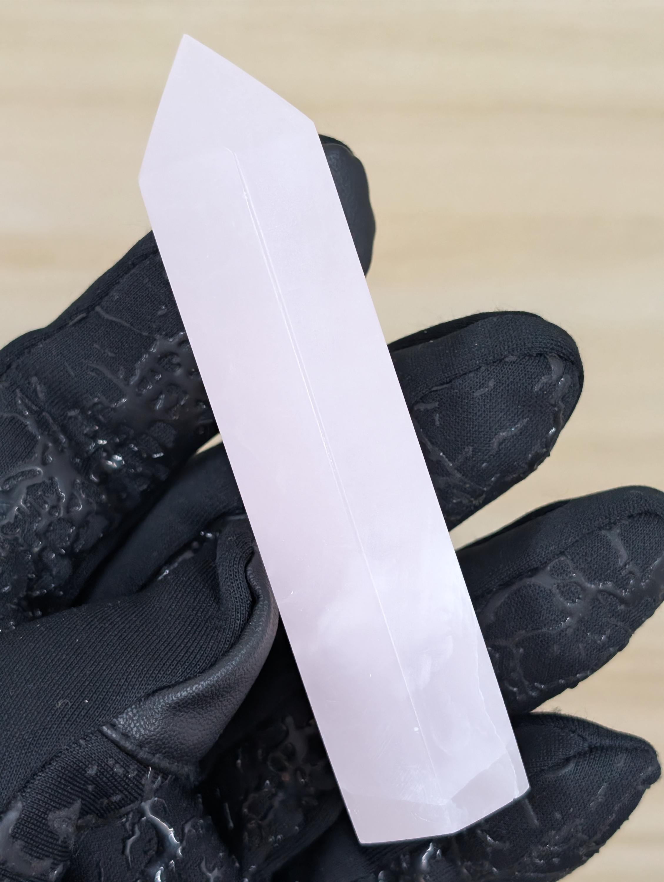 Mangano Calcite Tower - Ojuela Mine, Mexico - UV Orange by Sacred Alchemy Studios