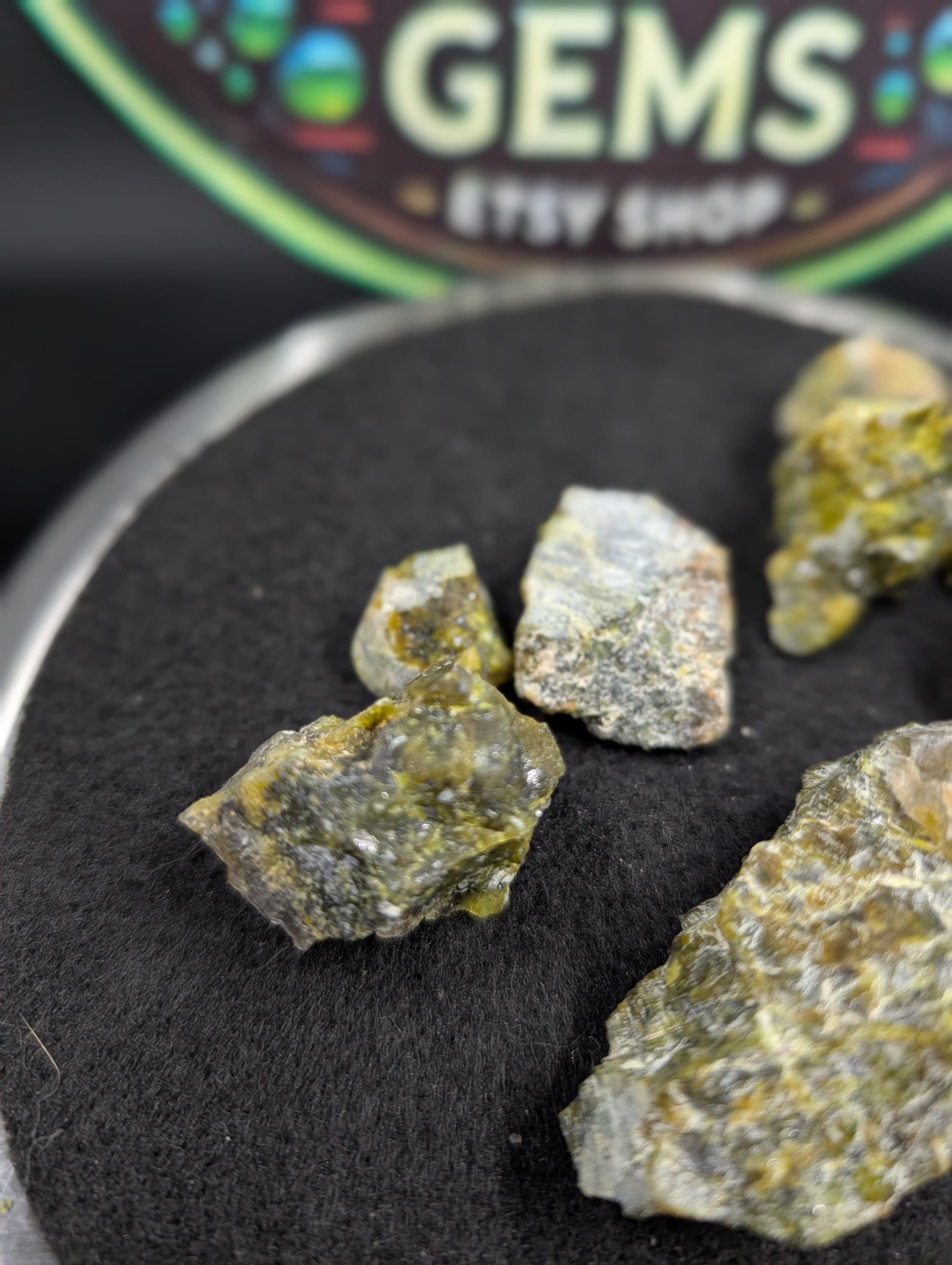 Green Opal - Madagascar - 100g lot - Soft Green Tones, Natural Patterns by Sacred Alchemy Studios