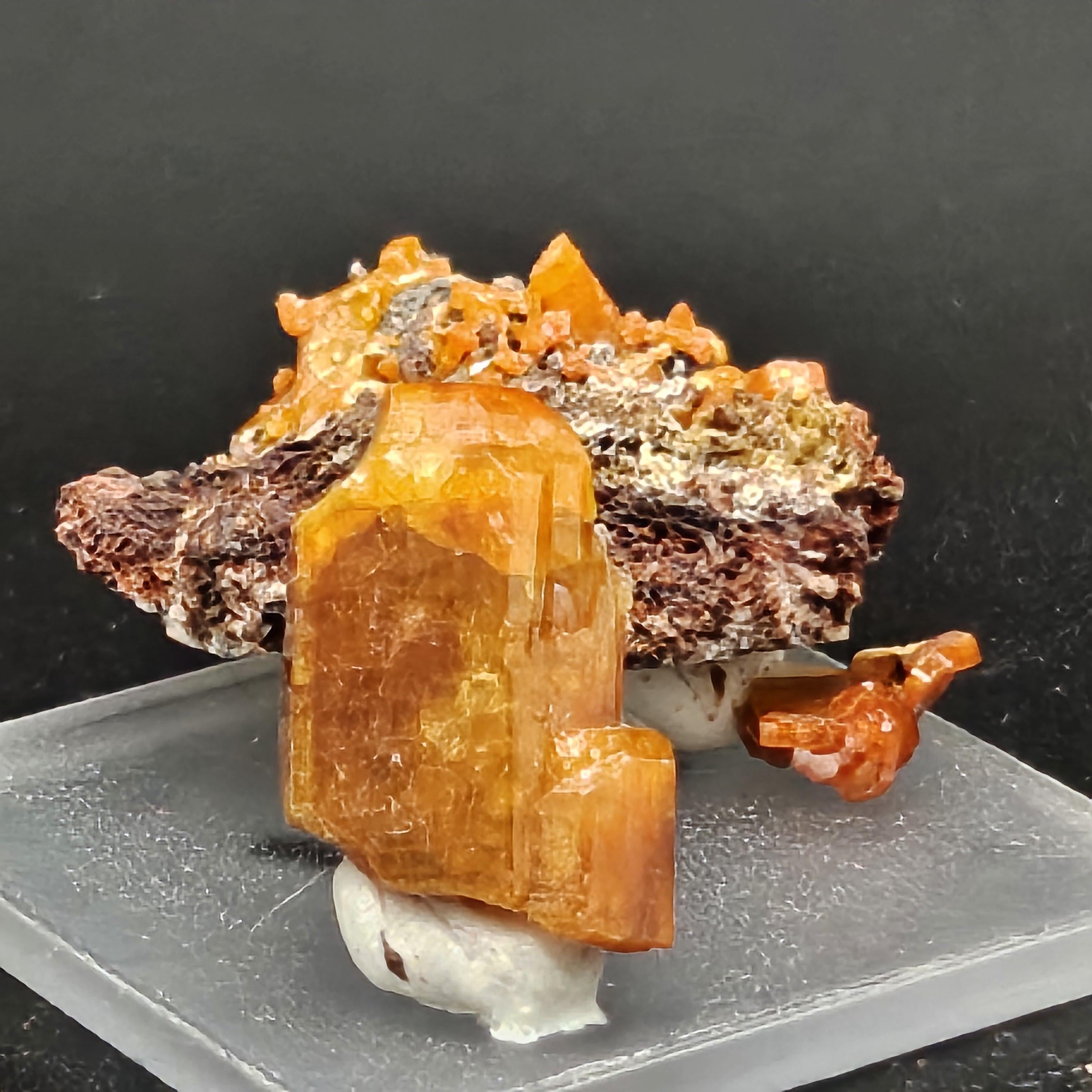 Vanadinite - Morroco - Mibladen by Sacred Alchemy Studios