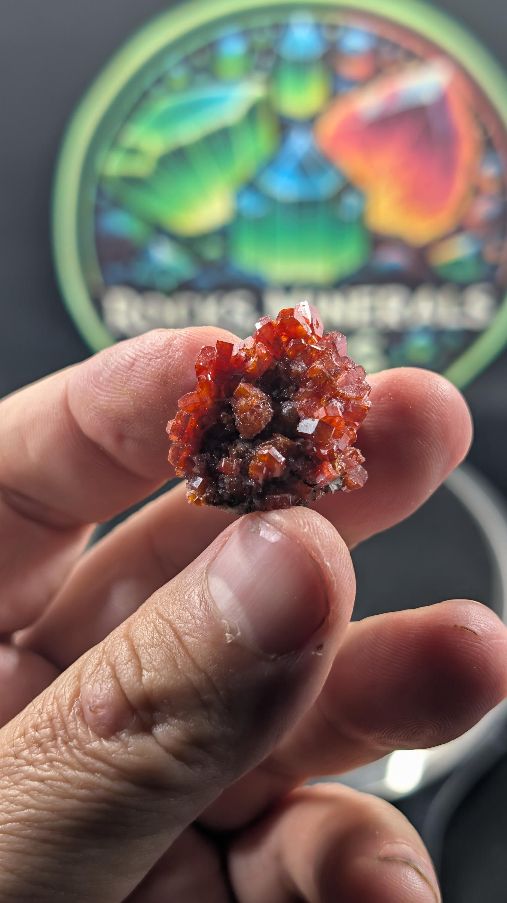Vanadinite - Morocco - Mibladen - Wire Wrap ? Pictures Do not do it Justice!!! by Sacred Alchemy Studios