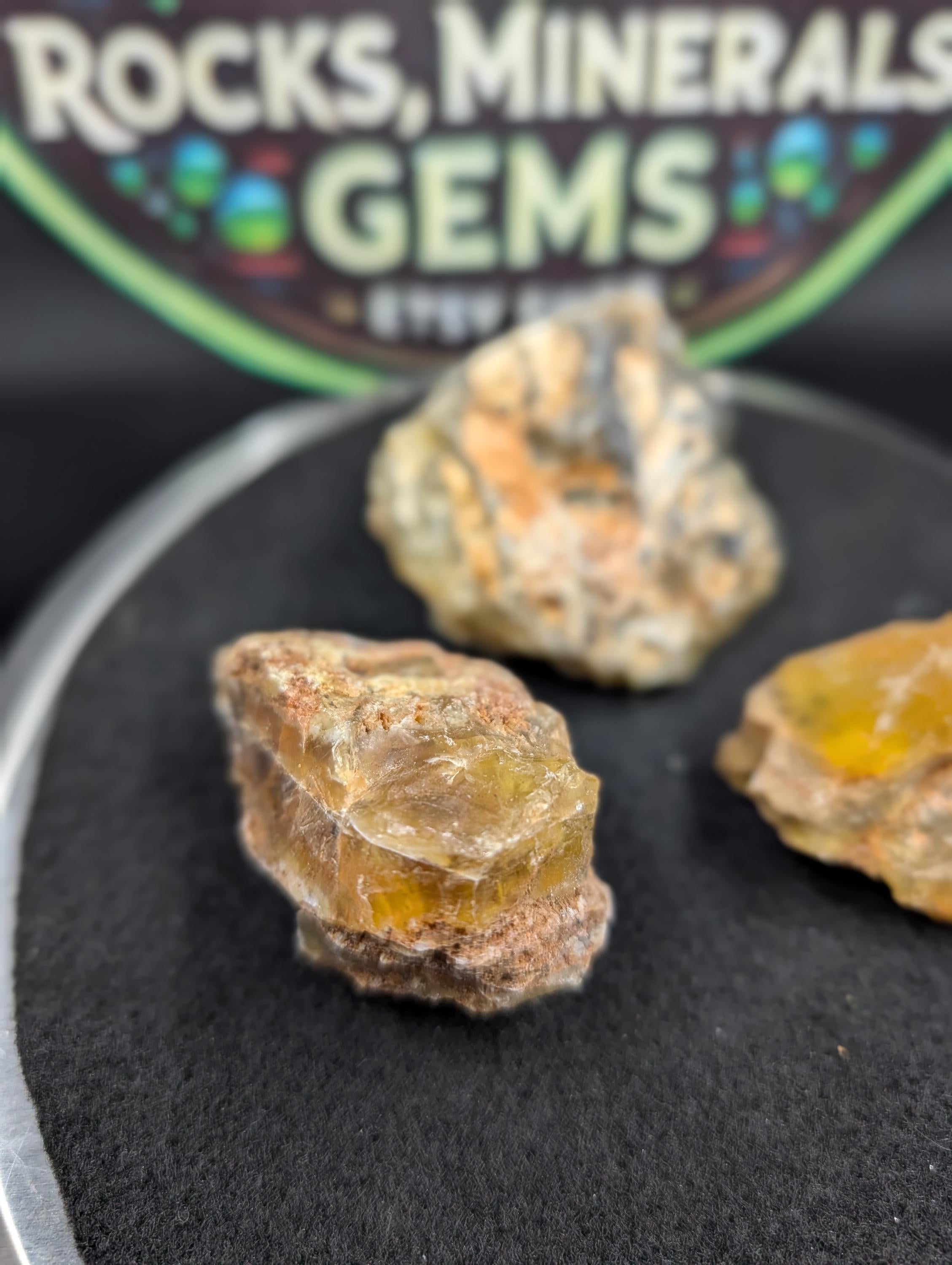 Yellow Opal – Natural Stone from Tanzania - 50g by Sacred Alchemy Studios