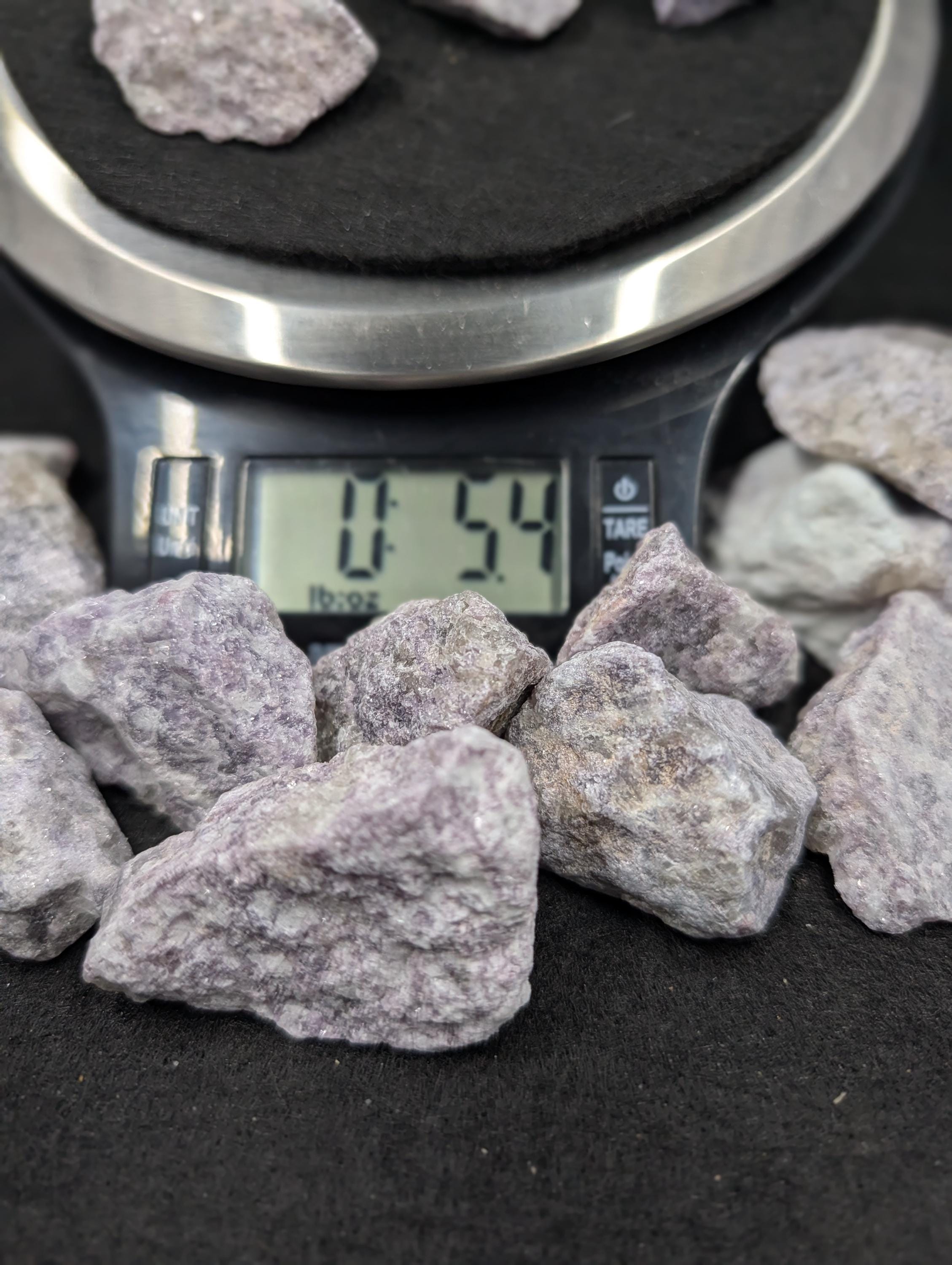 Lepidolite - India - Small Pieces - 100g lot - Soft Purple Mica Shimmer by Sacred Alchemy Studios