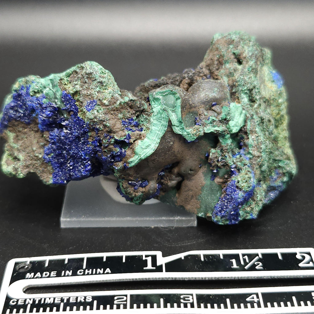 Azurite and Malachite – Morenci Mine, Greenlee County, Arizona
