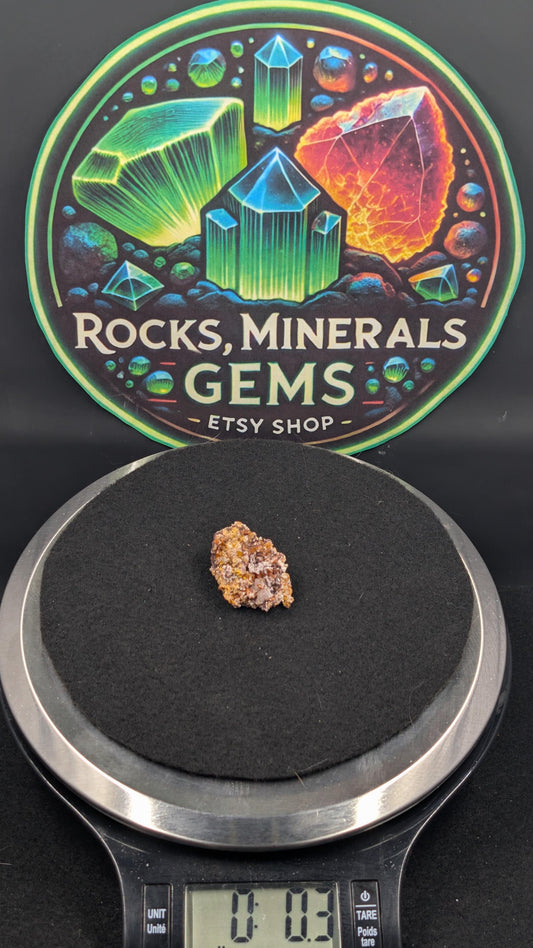 Wulfenite on Barite – Arizona - Rowell Mine, Maricopa County – Natural Specimen