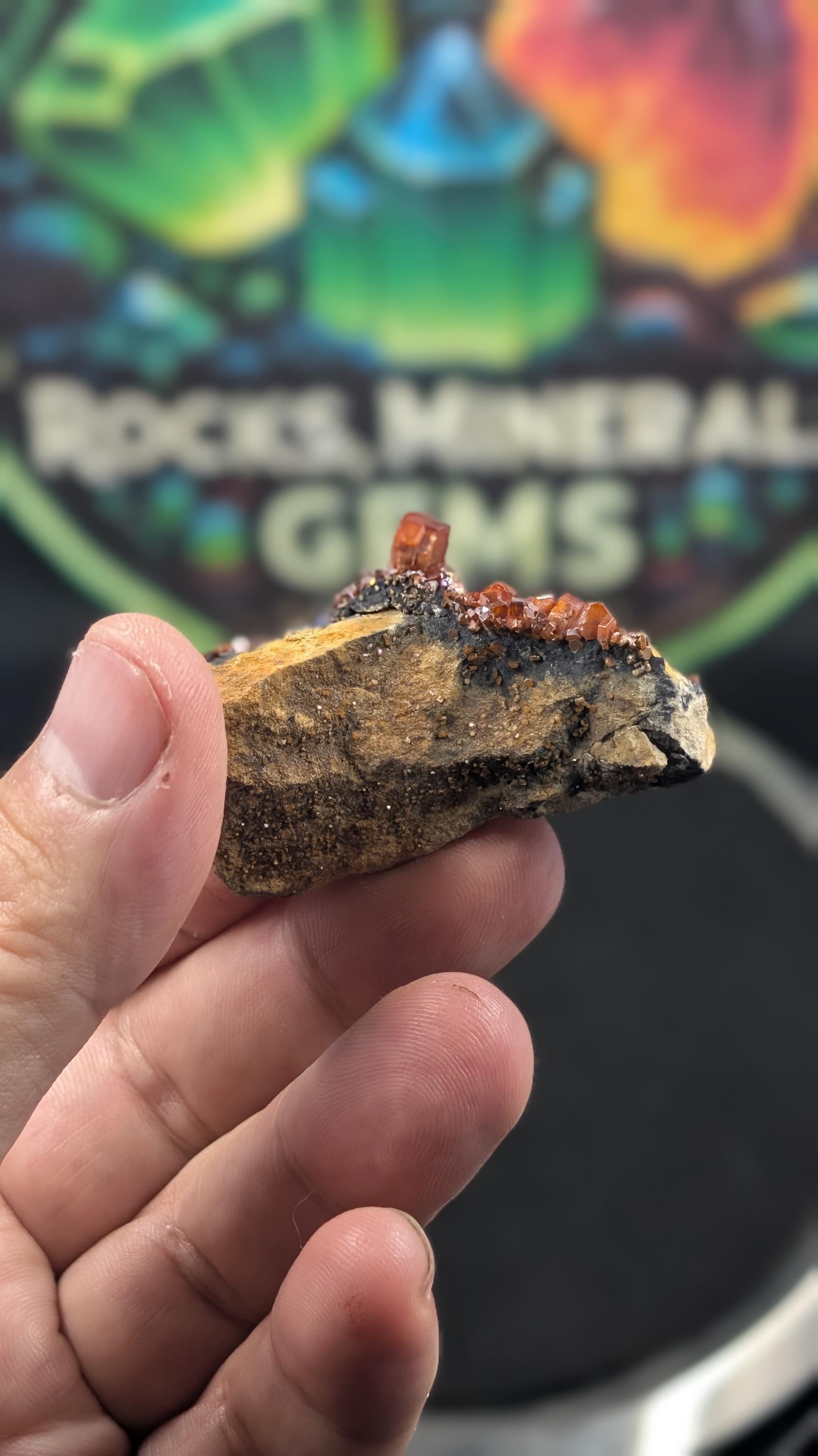 Vanadinite - Morocco - Mibladen by Sacred Alchemy Studios