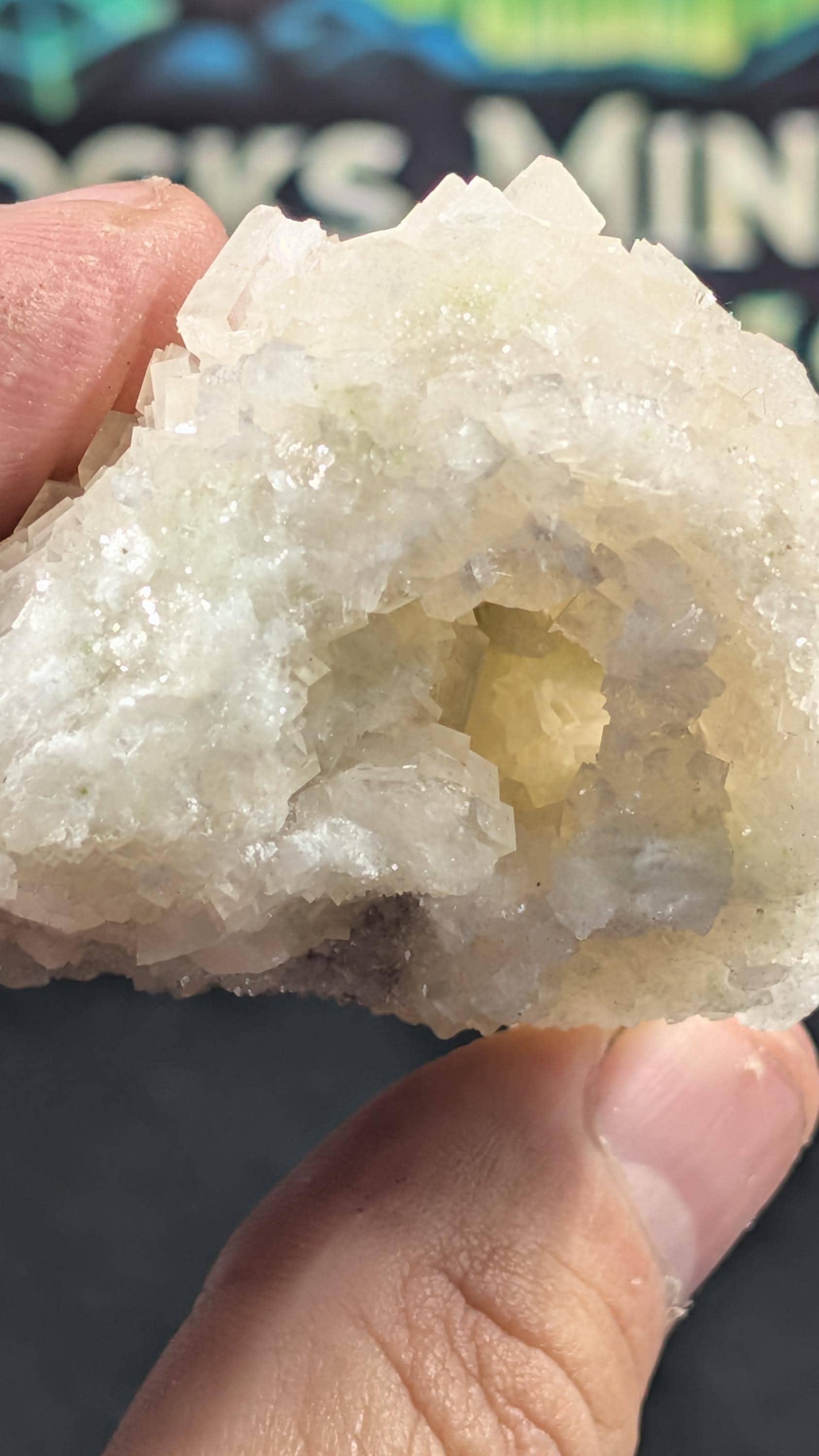 Calcite - Namibia - Tsumeb Mine - Rhombohedral Form by Sacred Alchemy Studios