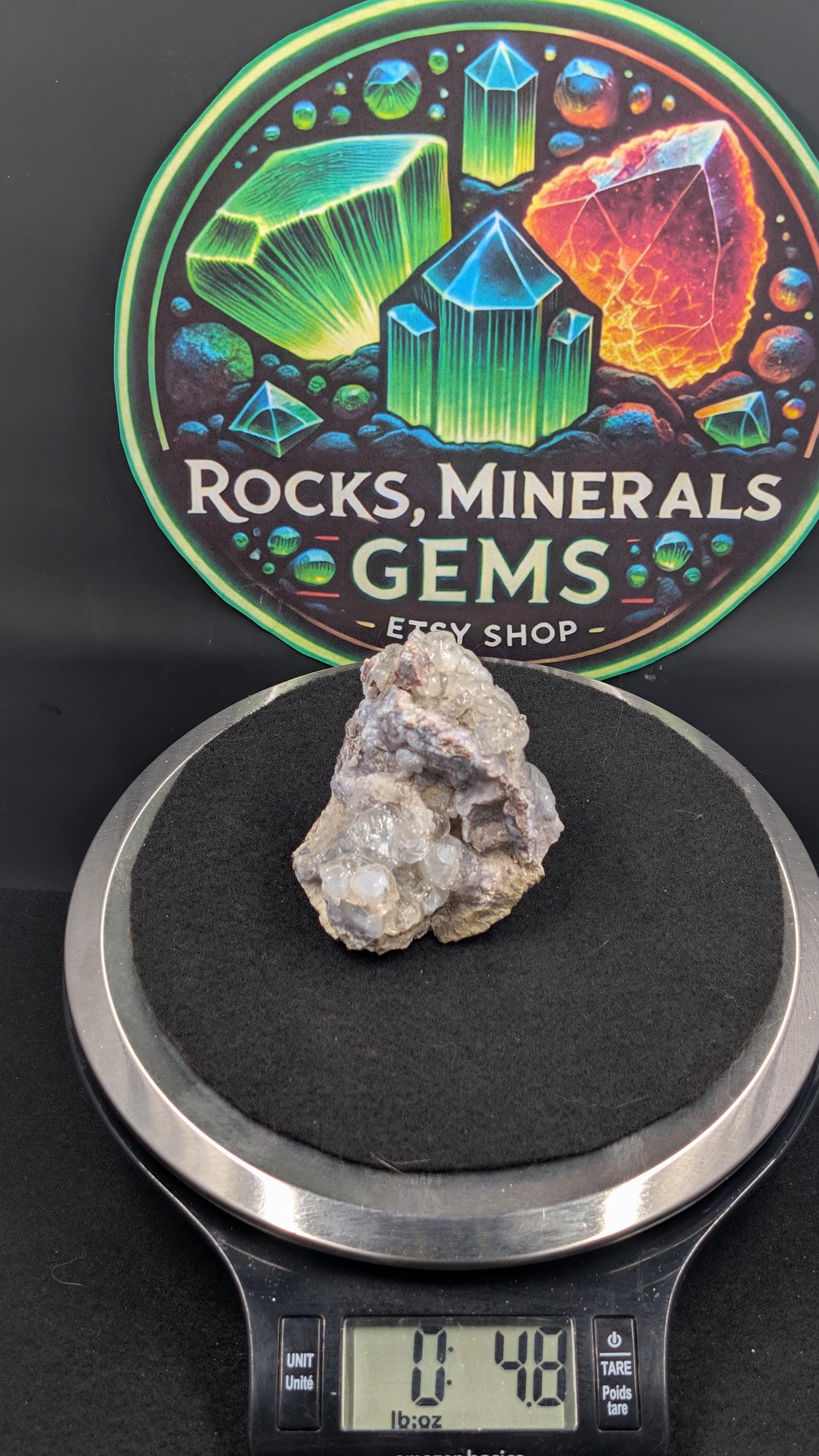Hyalite Opal - Mexico - San Felipe - UV by Sacred Alchemy Studios