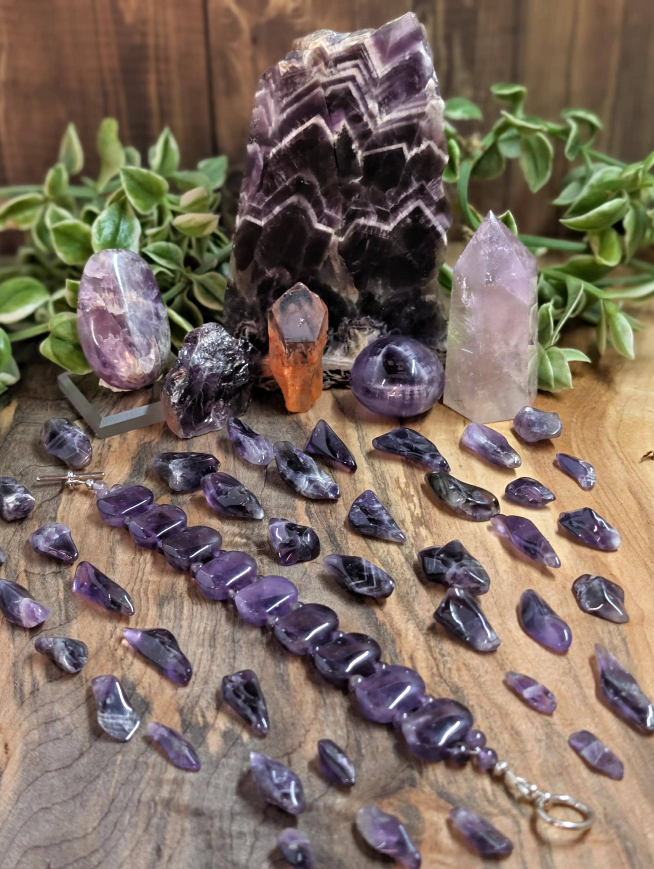 Amethyst - Rwandan Amethyst - Bracelet by Sacred Alchemy Studios
