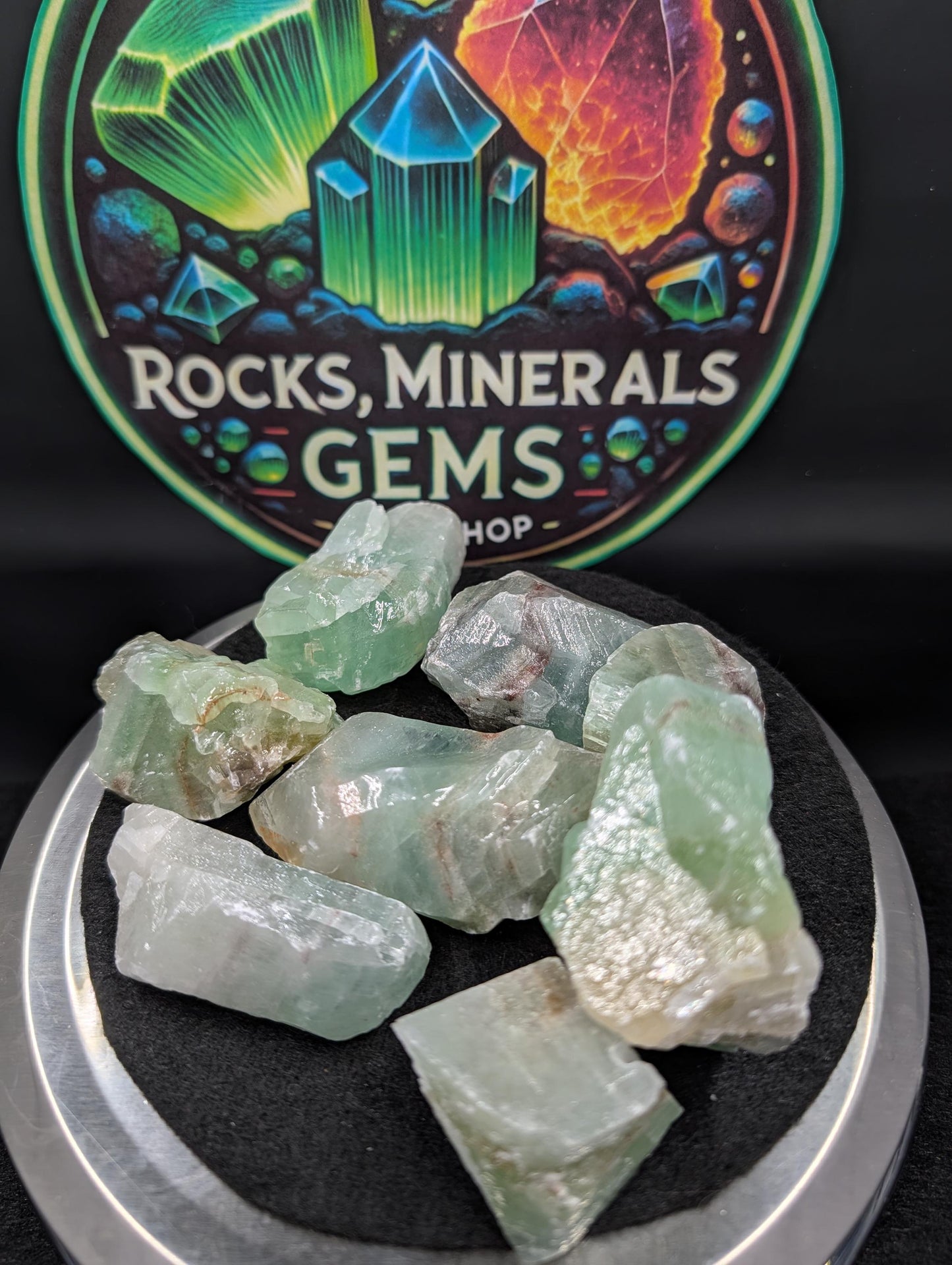 Calcite - Green Calcite – Mexico - Washed Stones - 1 pc