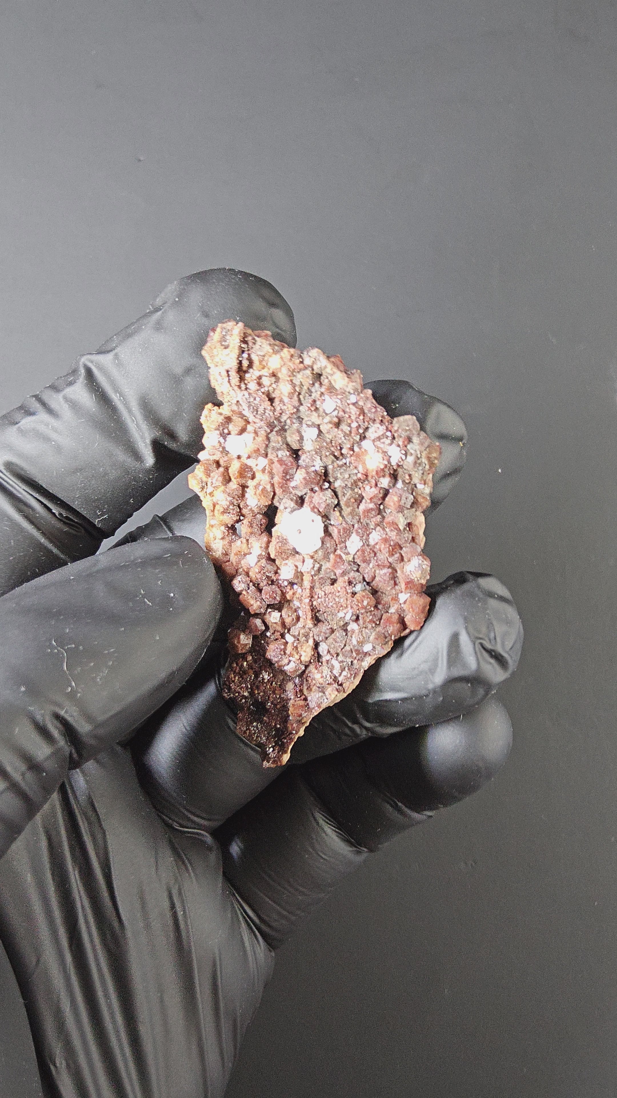 Andradite Garnet with Calcite - N'chwaning Mine, South Africa- Ideal Wire Wrap Stone
