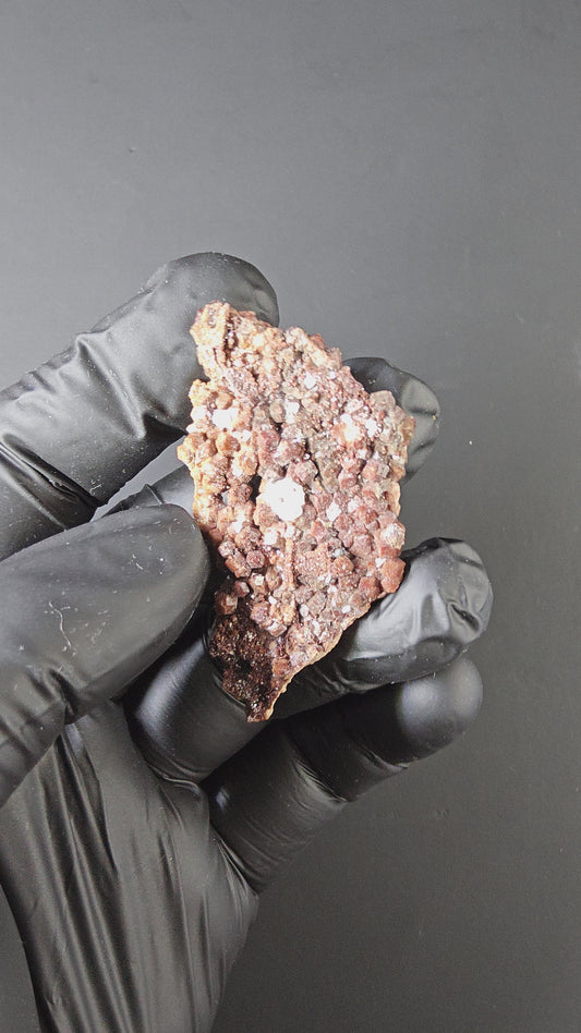 Andradite Garnet with Calcite - N'chwaning Mine, South Africa- Ideal Wire Wrap Stone