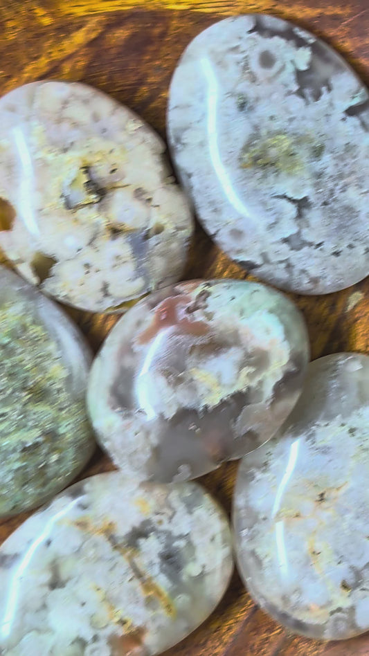 Flower Agate – Madagascar – Palm Stone