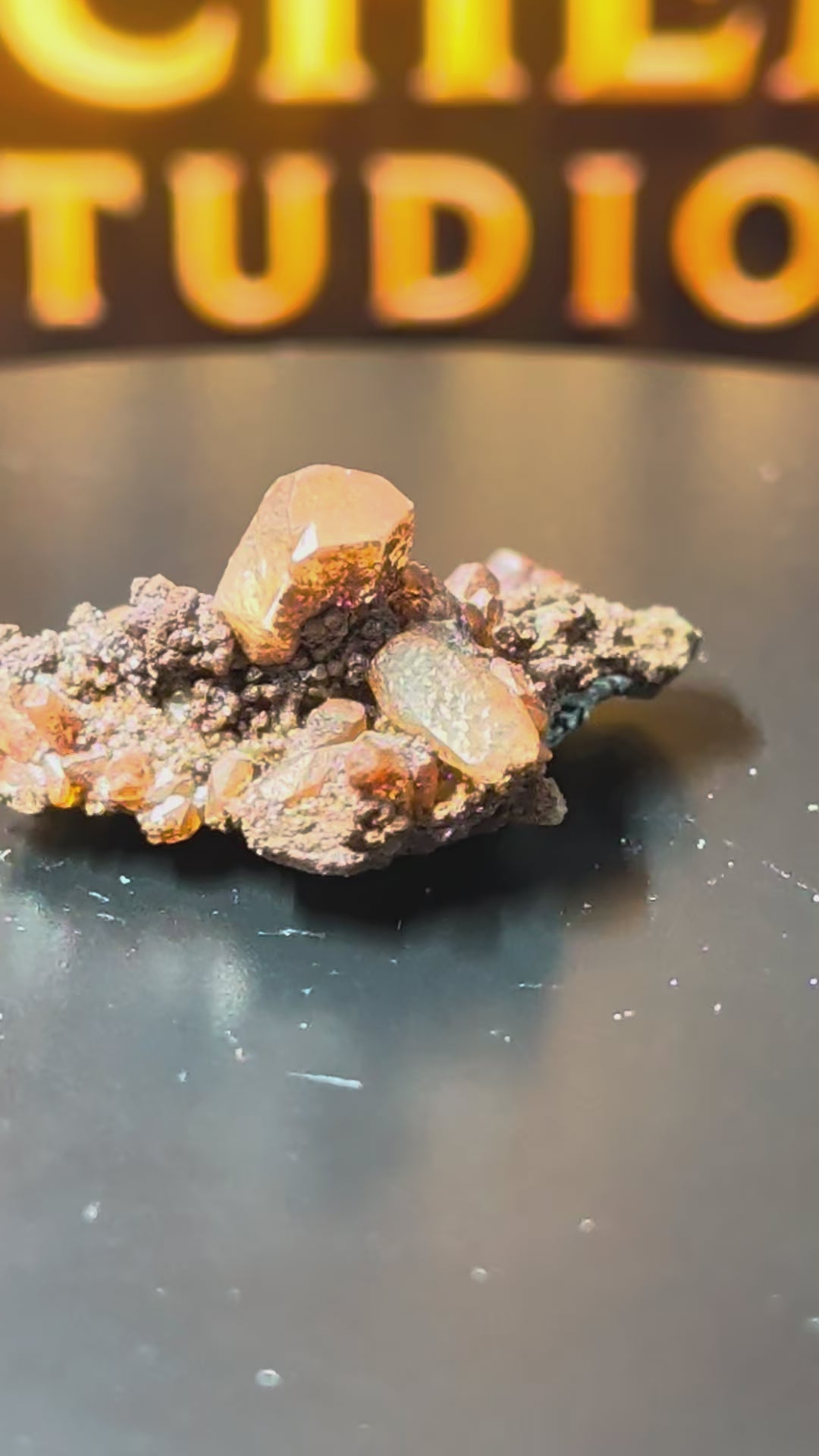 Calcite Natural Red Specimen – Sourced from Montclair, New Jersey