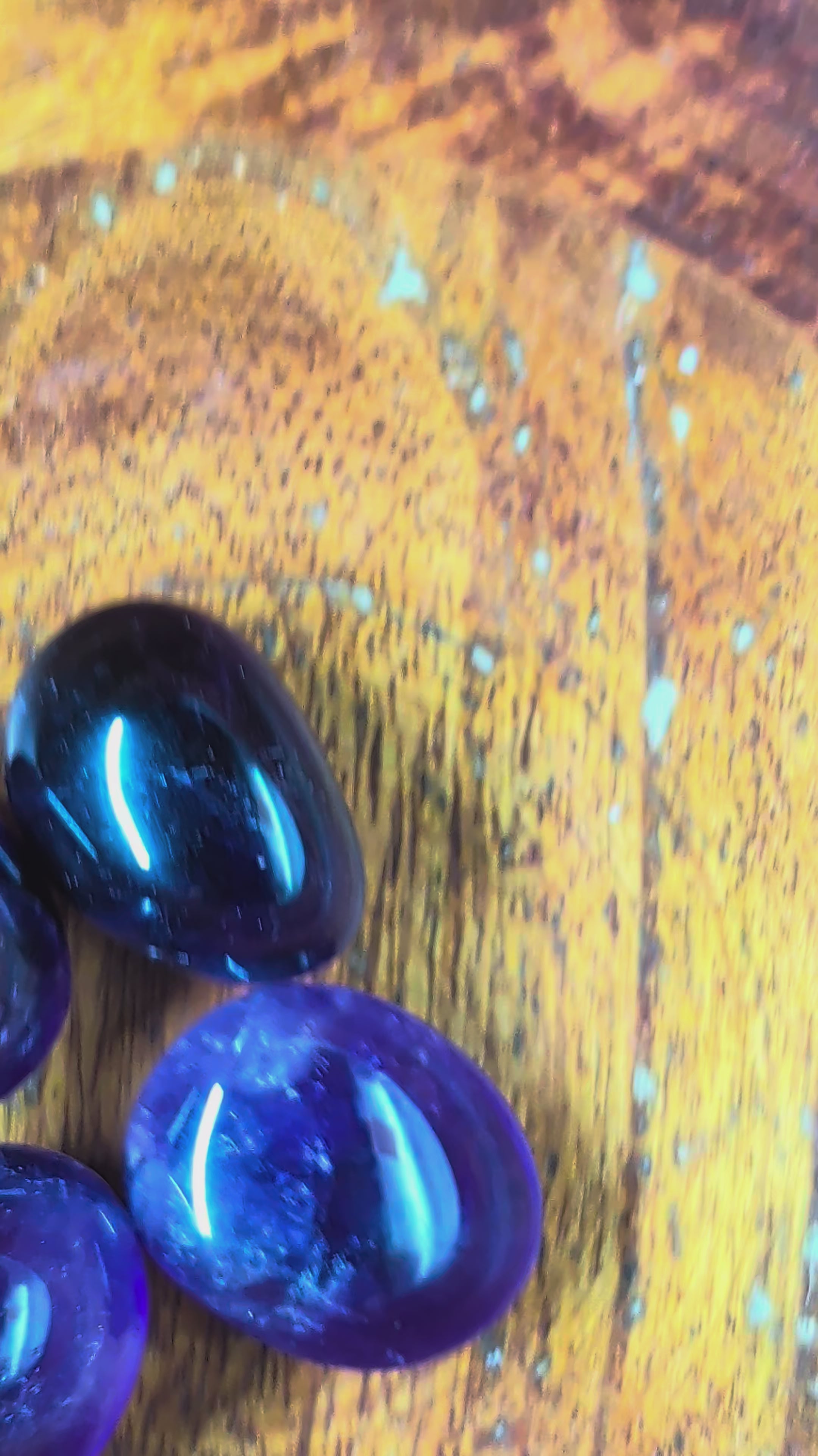 Amethyst – Rwandan Chevron – Small Tumble