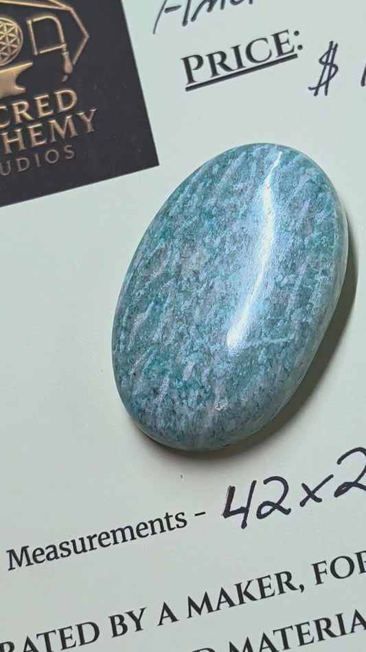 Amazonite Cabochon - Colorado