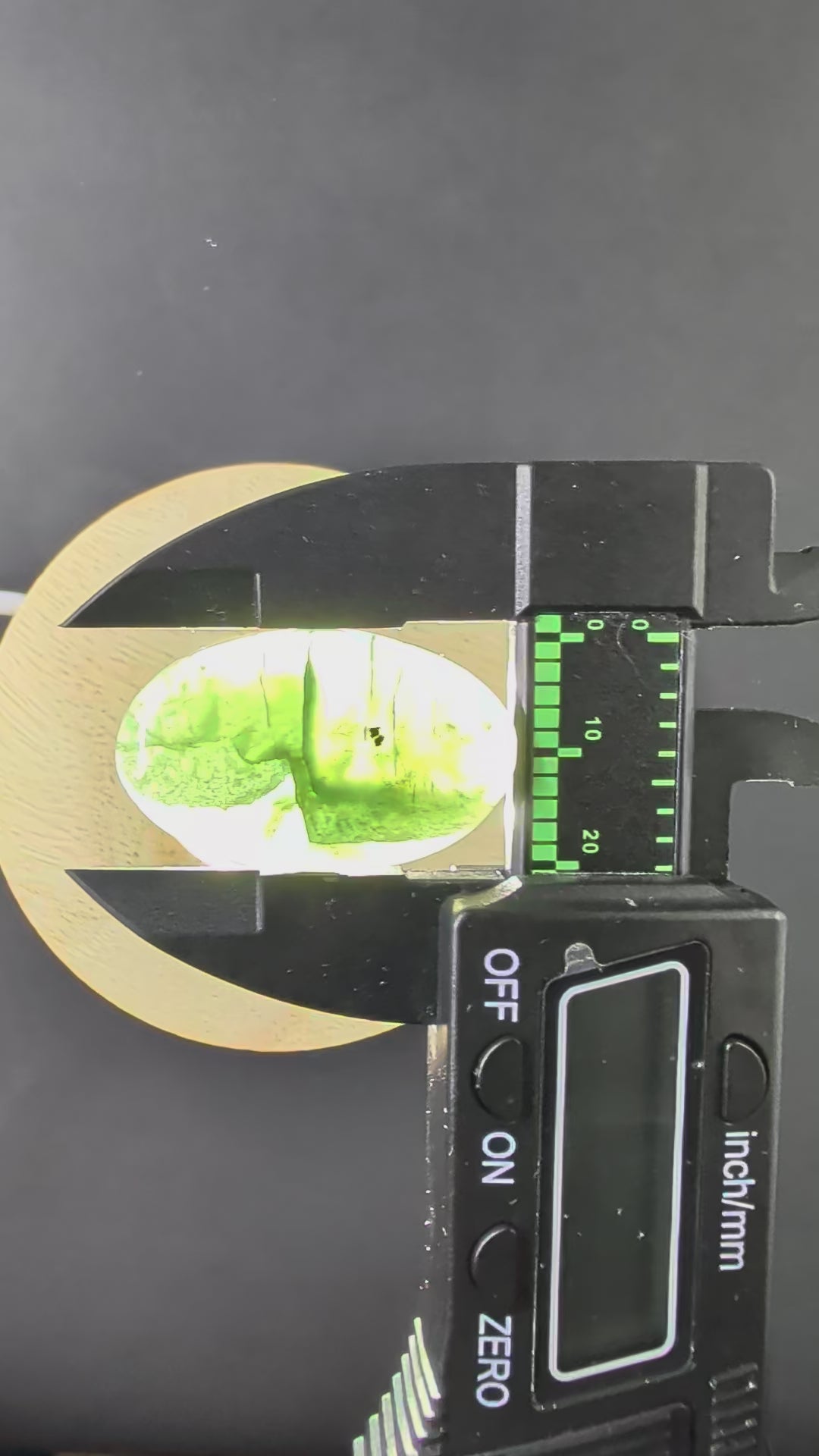 Vesuvianite cabochon