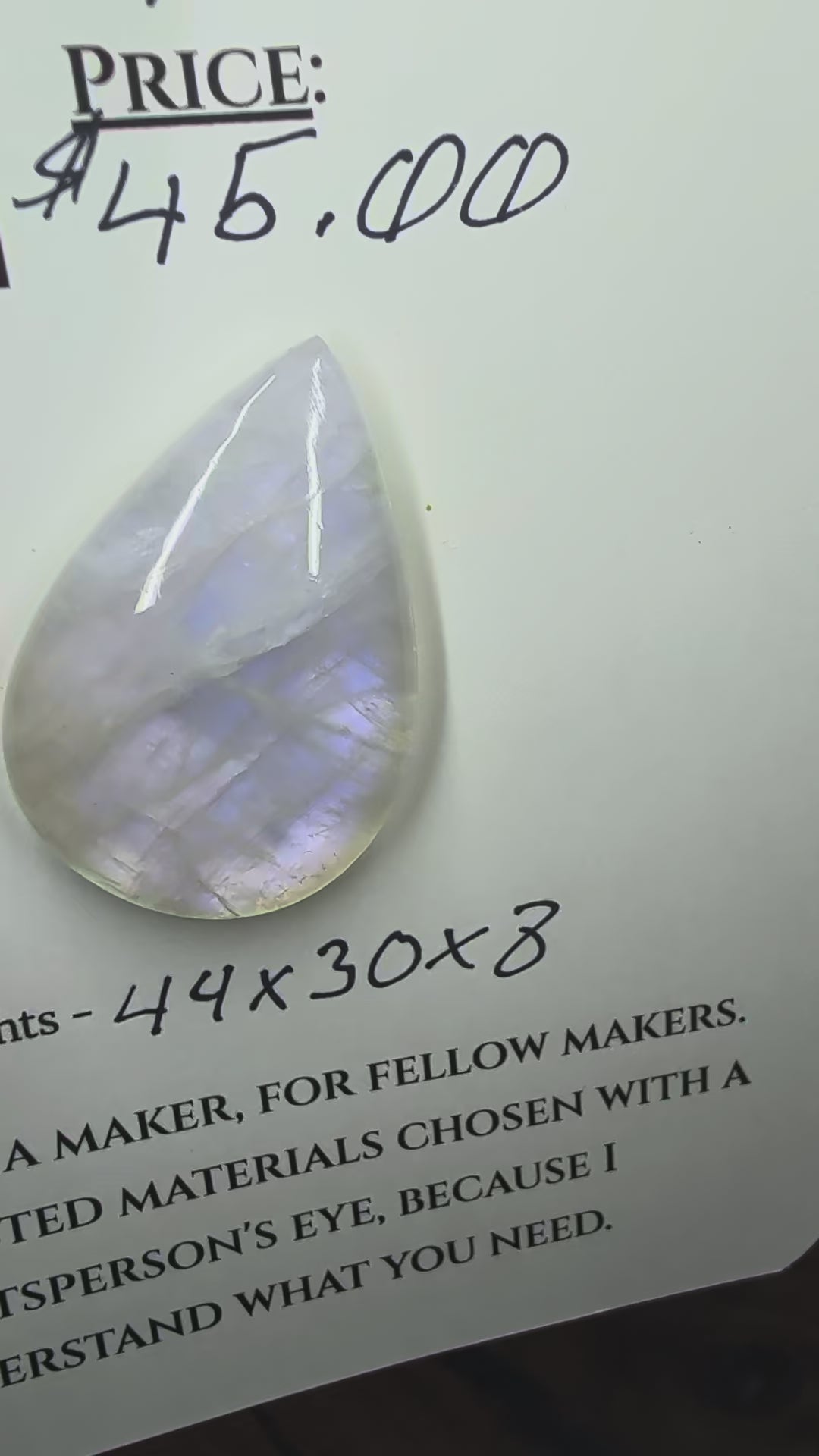 Moonstone - Real Orthoclase Moonstone - Top Grade