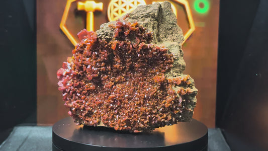 Vanadinite - Morocco - Mibladen - Extra-Large – Museum-Grade - 289 grams