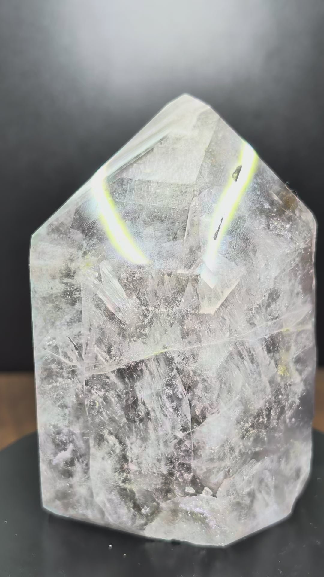 Black "Platinum" Chevron Amethyst (The Specimen) 694 grams