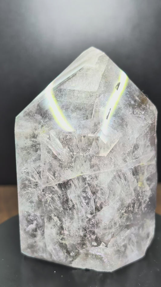 Black "Platinum" Chevron Amethyst (The Specimen) 694 grams